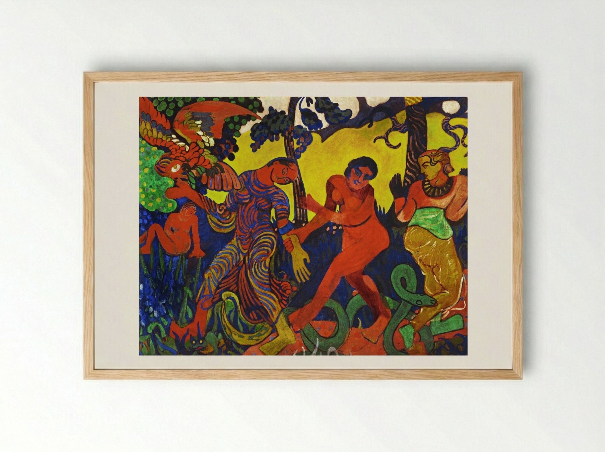 The Dance - André Derain - Framed Print Wood