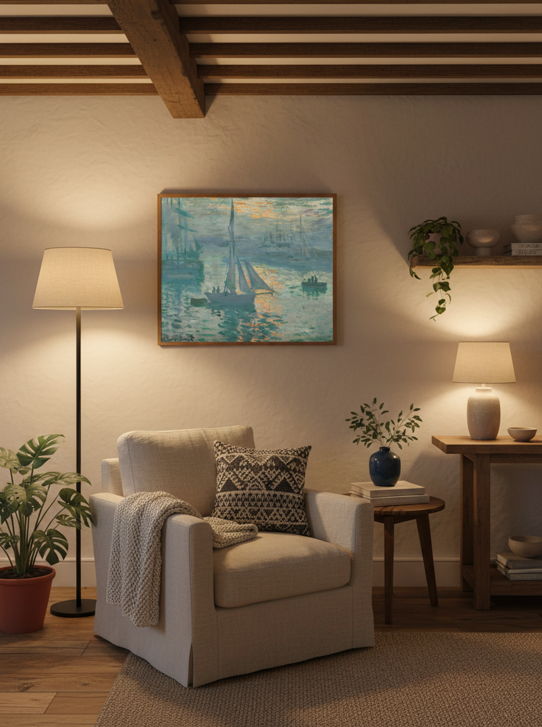 Sunrise - Claude Monet - Lifestyle