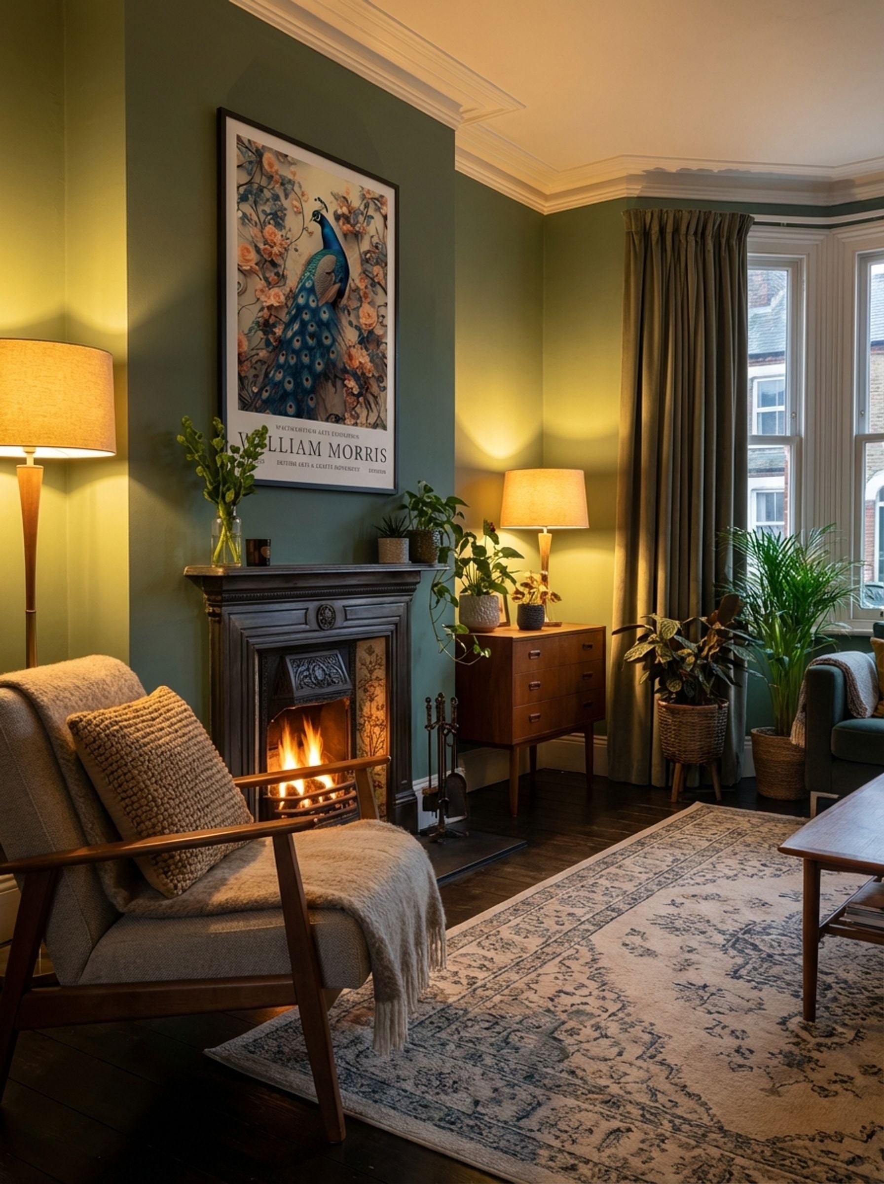 Peacock Splendor - William Morris