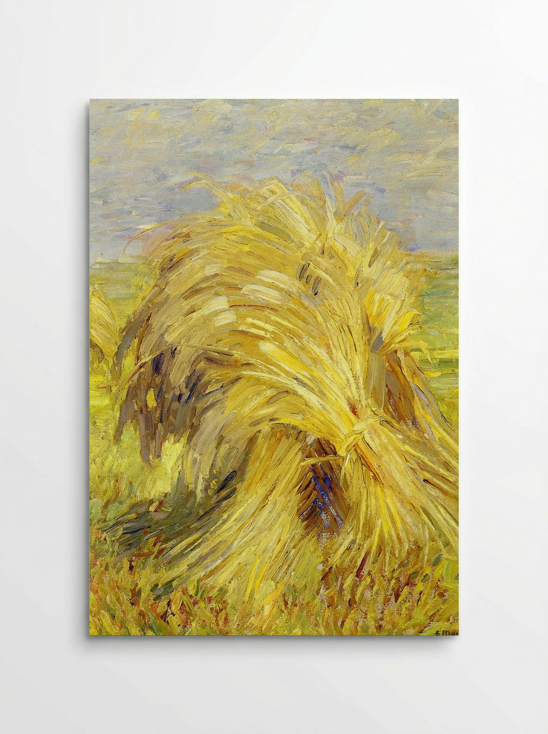 Sheaf of Grain - Franz Marc - Poster