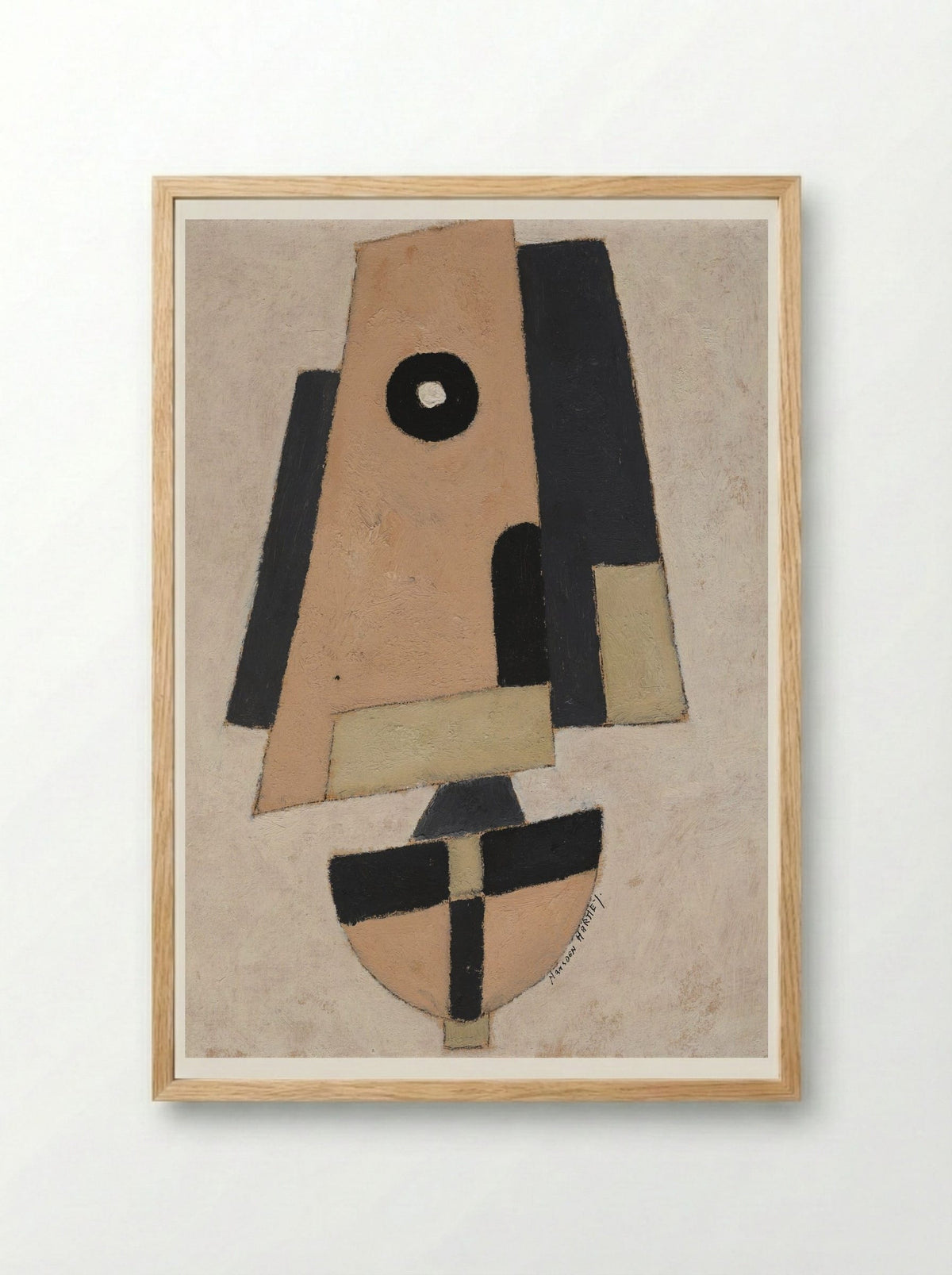 Movement, Bermuda - Marsden Hartley - Framed Print Wood