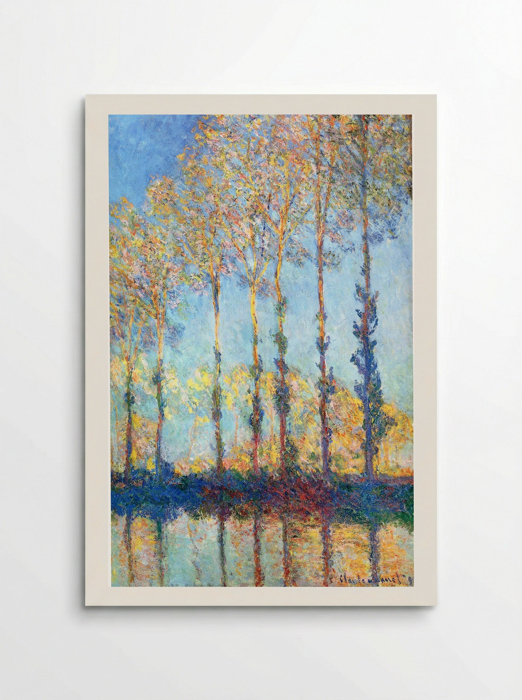Poplars on the Banks of the Epte - Claude Monet - Poster