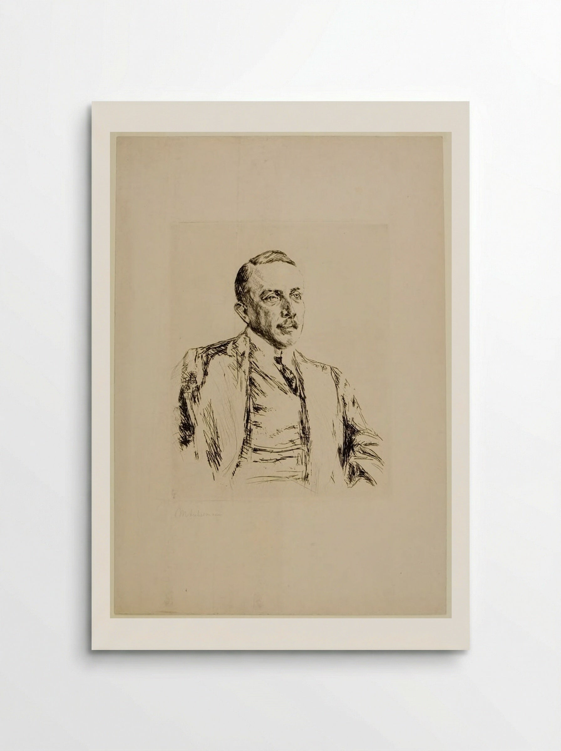 Richard von Kühlmann - Max Liebermann - Poster