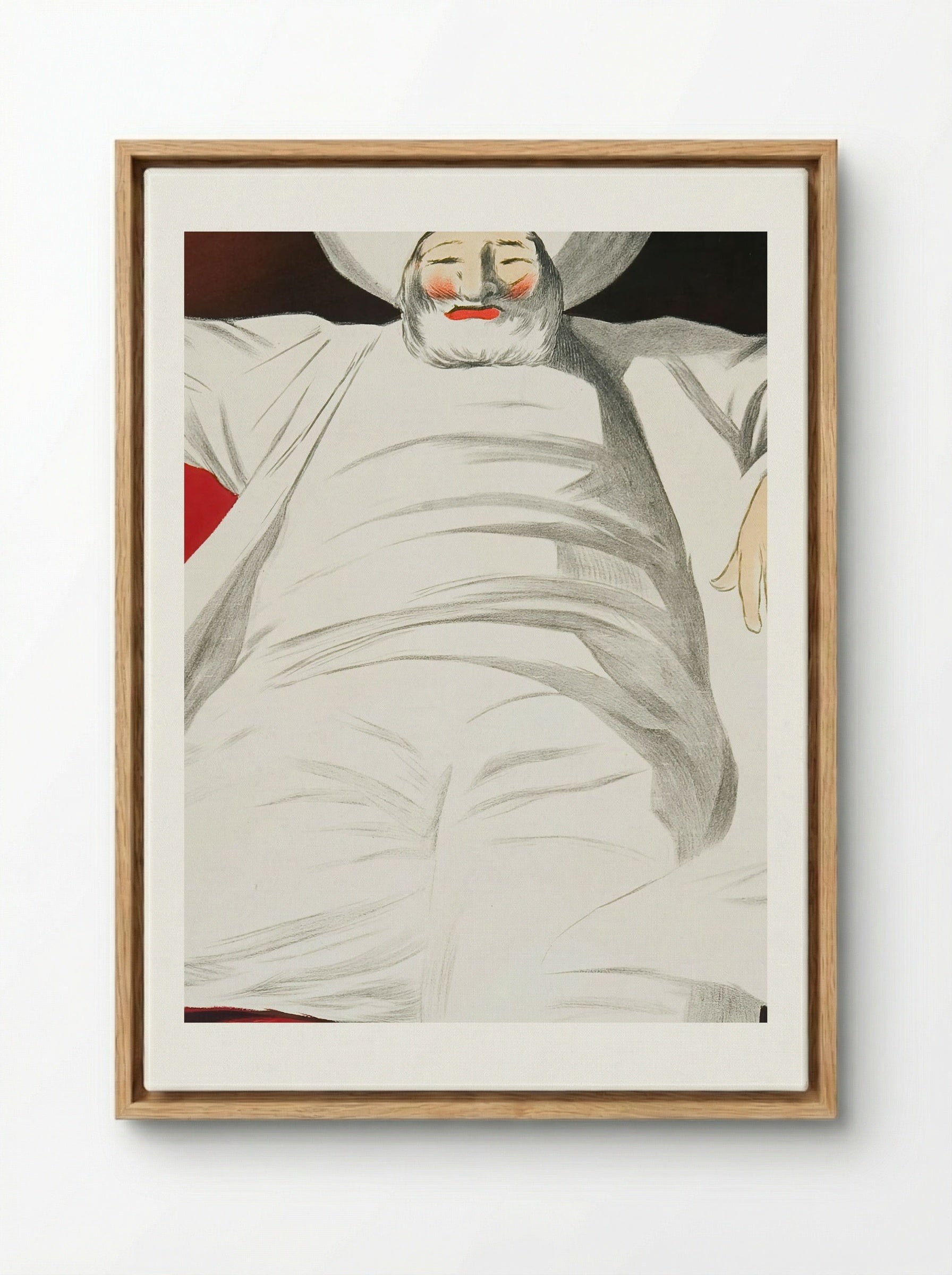 JOB Cigarettes - Leonetto Cappiello - Framed Canvas Wood