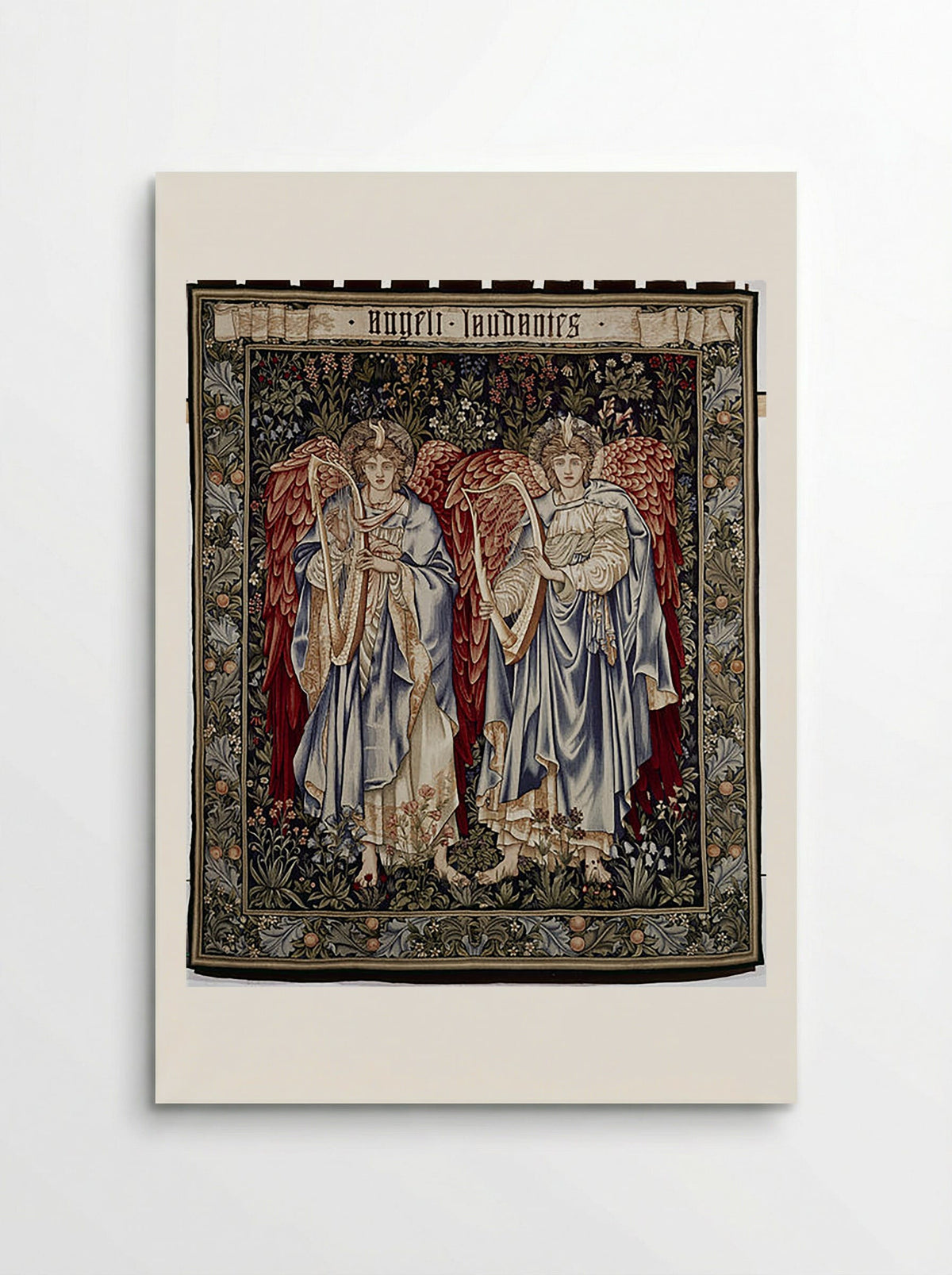 Angeli Laudantes - William Morris - Poster