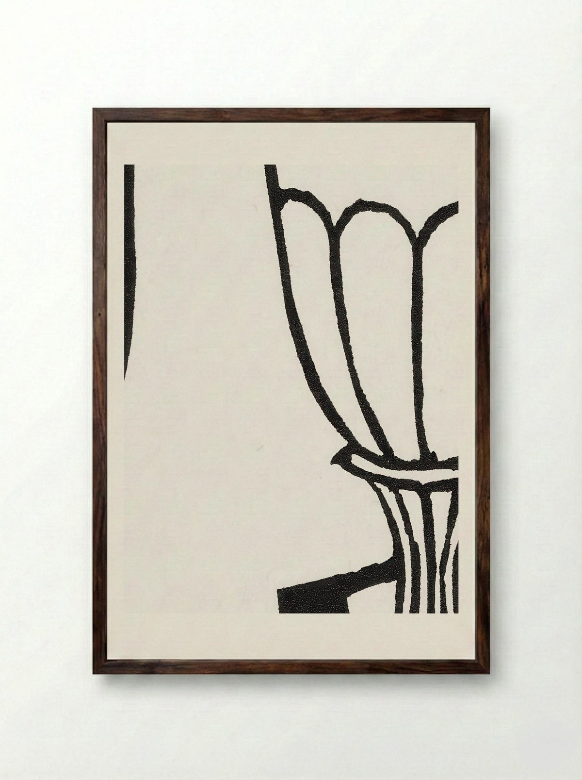 The Cup - Roger Fry - Framed Print Dark Wood