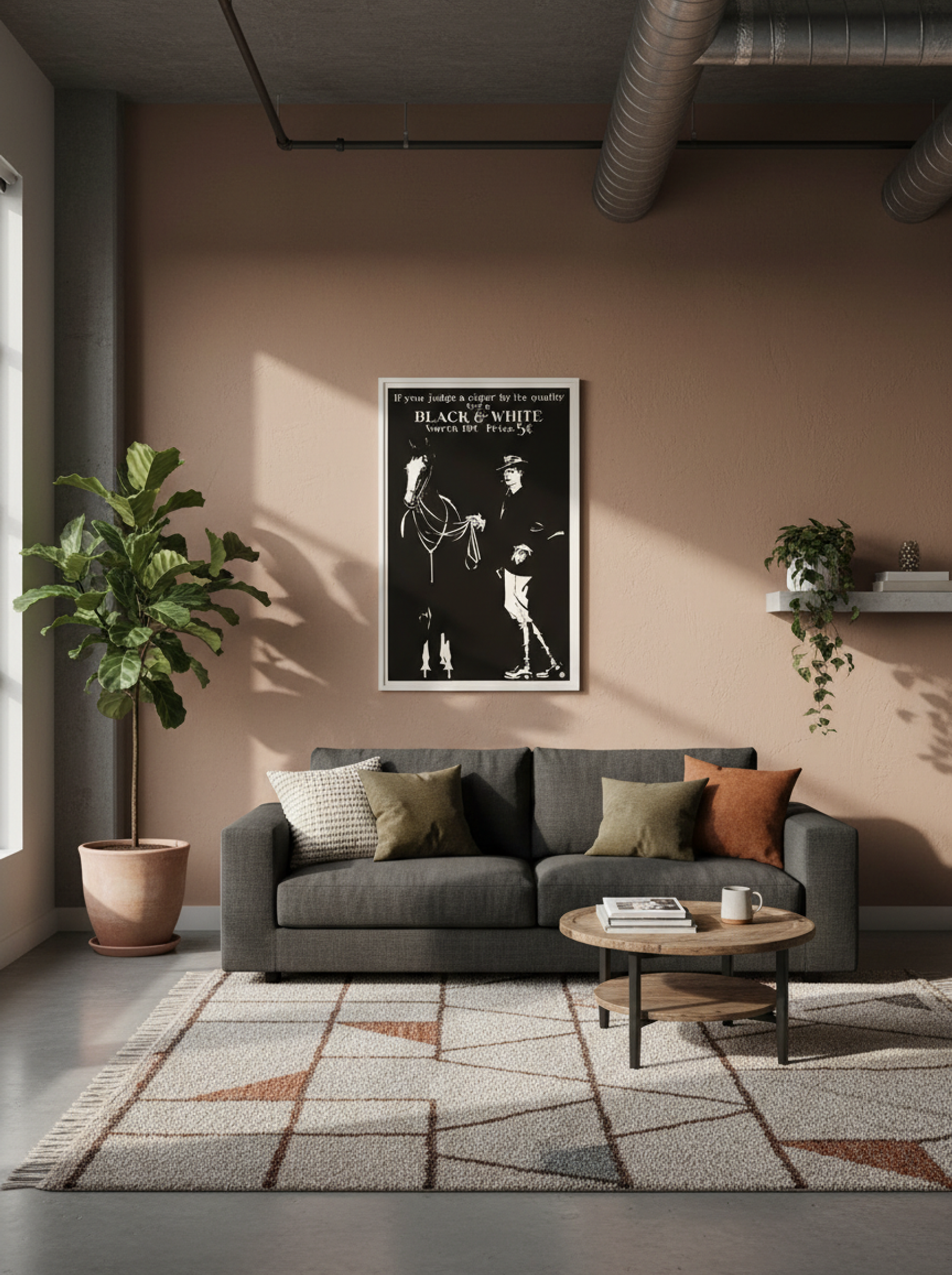 If You Judge a Cigar by Its Quality, Try a Black & White - Edward Penfield - Lifestyle