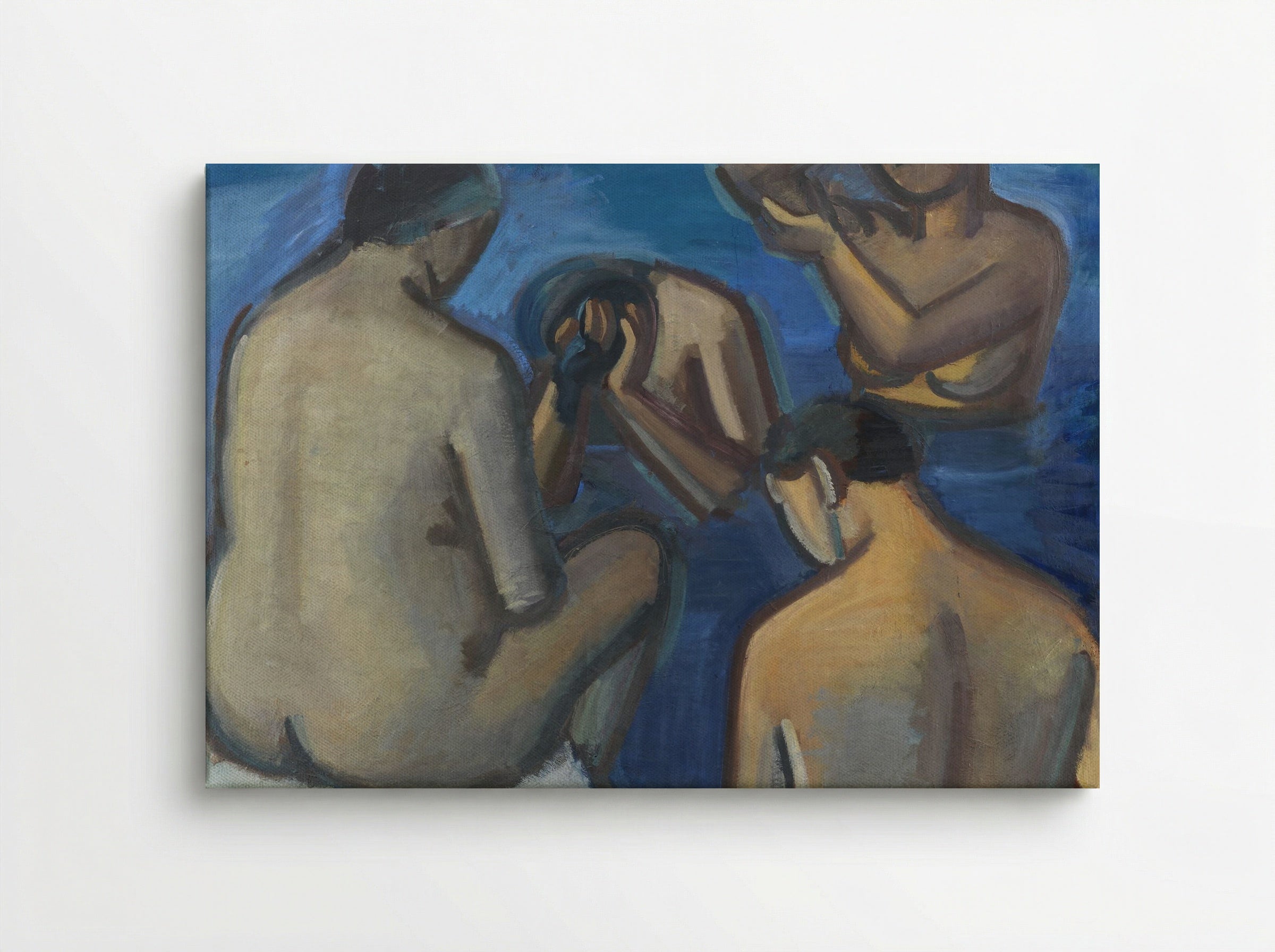 After the Bath - Vilhelm Lundstrøm - Canvas