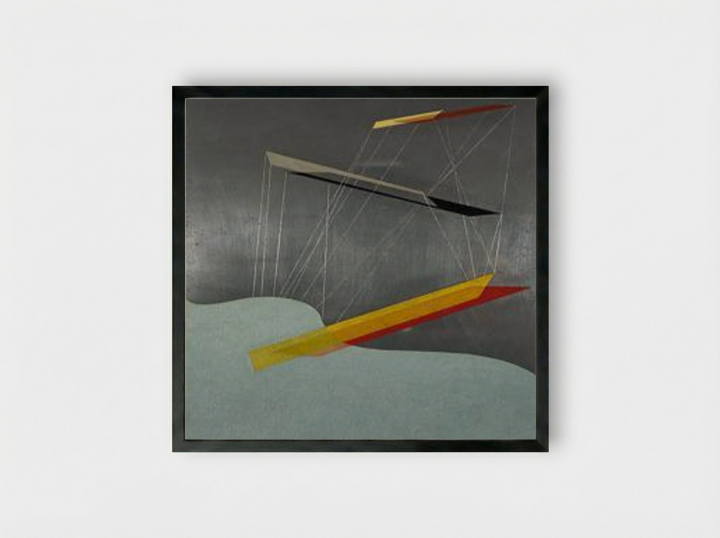 Sil I - László Moholy-Nagy - Framed Print Black