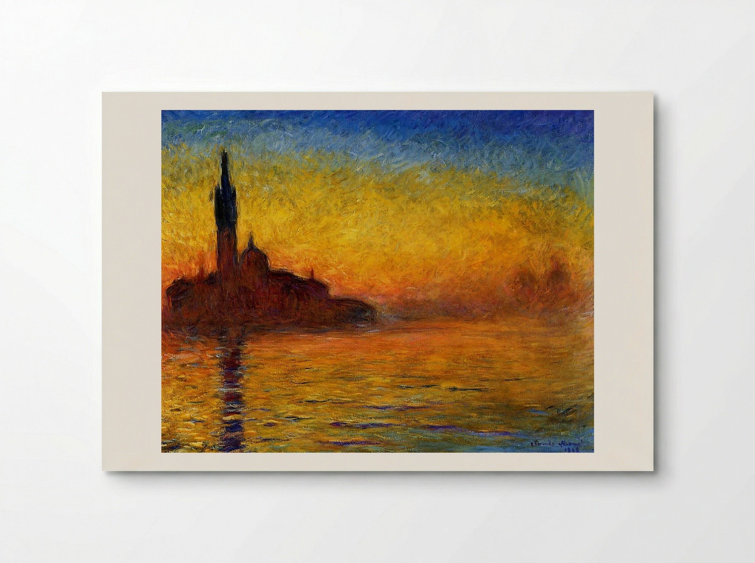 Twilight, Venice - Claude Monet - Poster