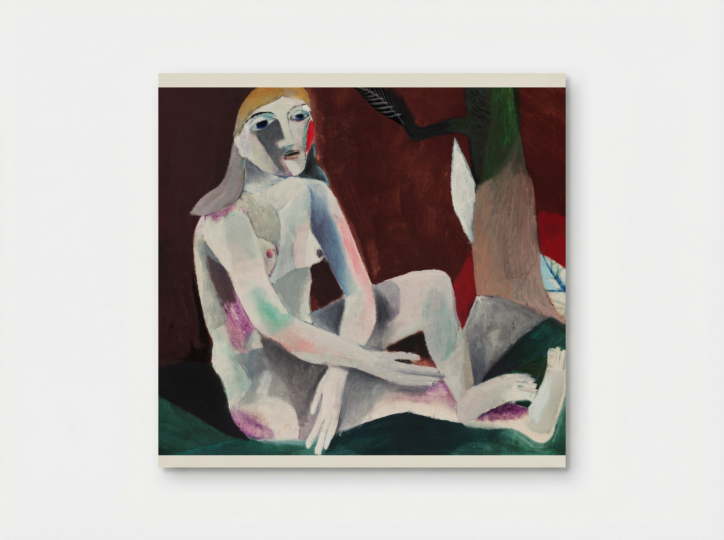 Seated Nude - Heinrich Campendonk - Poster