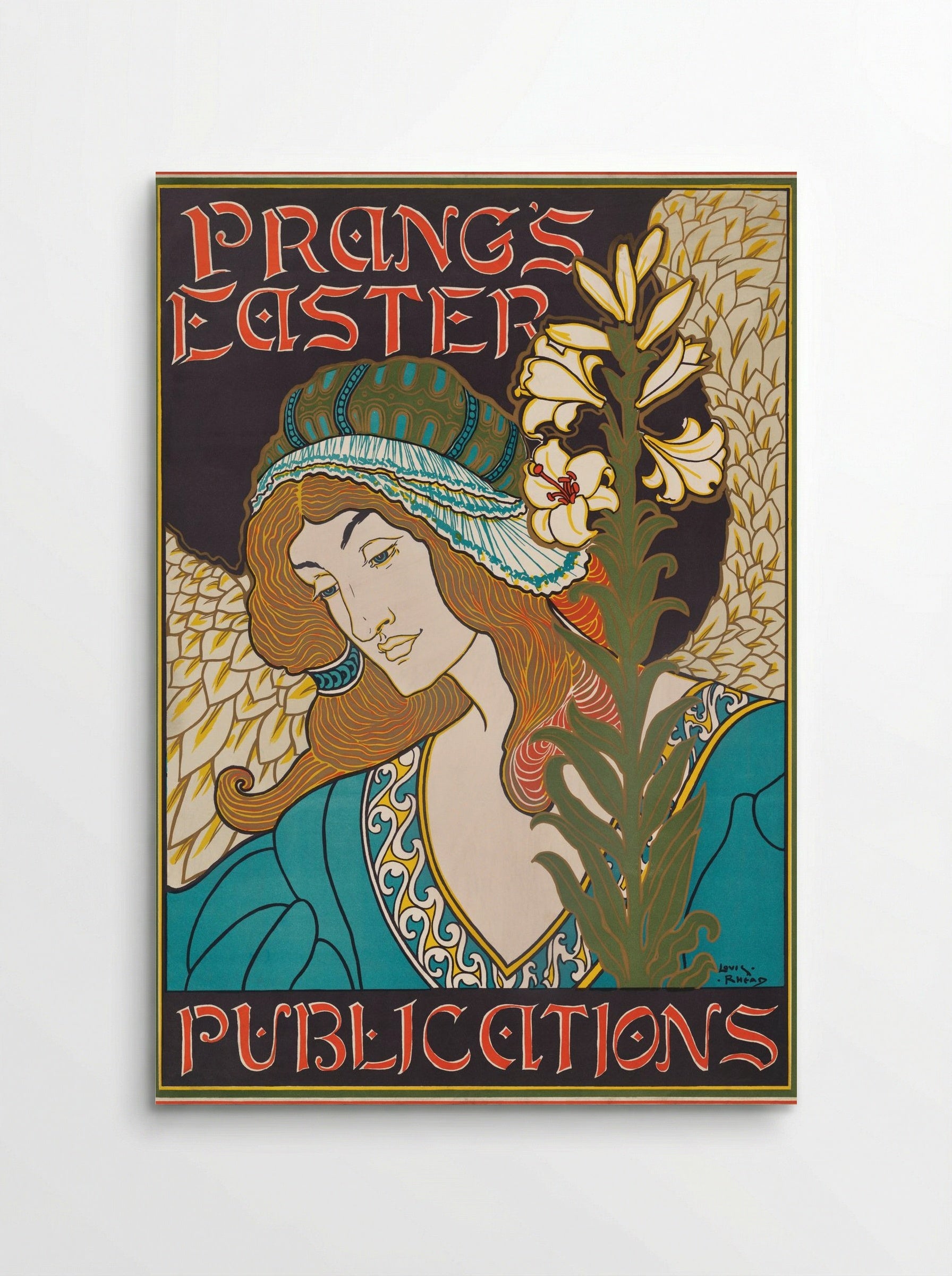 Prang's Easter Publications - Louis Rhead - Poster