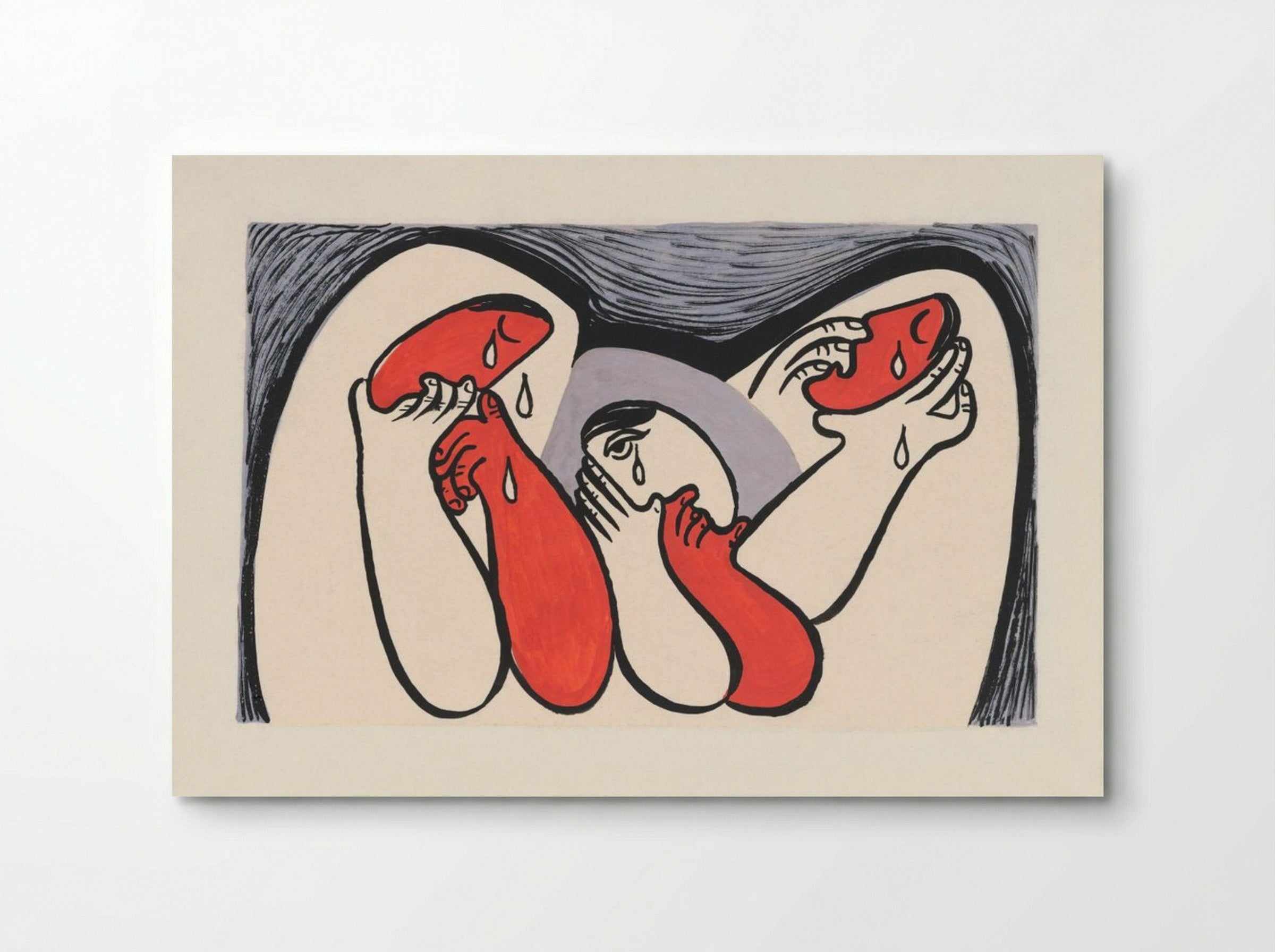 Crying Women - Mikuláš Galanda - Poster