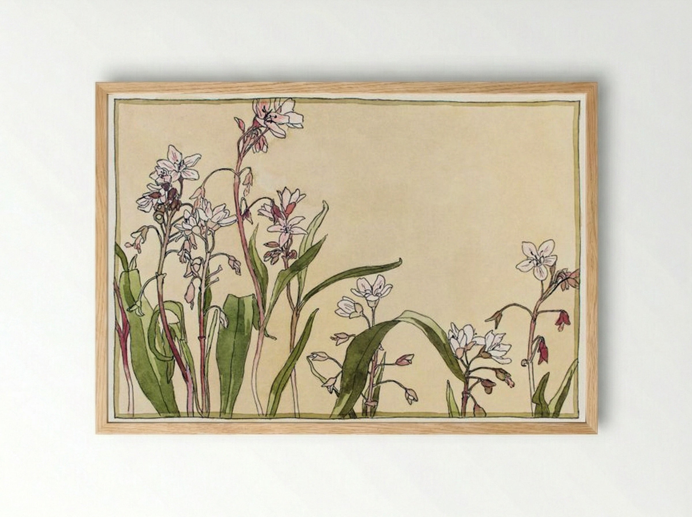 Spring Beauty - Hannah Borger Overbeck - Framed Print Wood