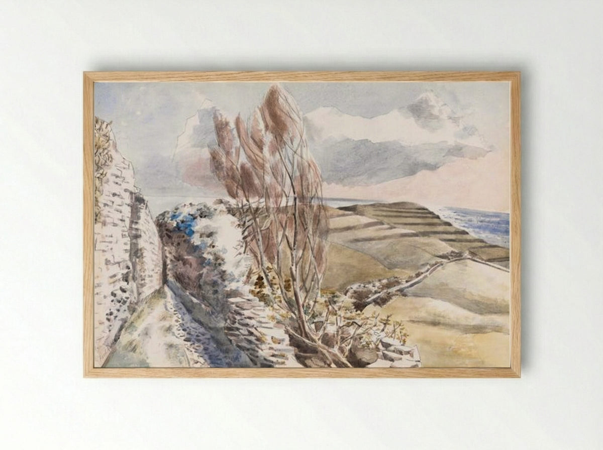 Worth Matravers, Dorset - Paul Nash - Framed Print Wood