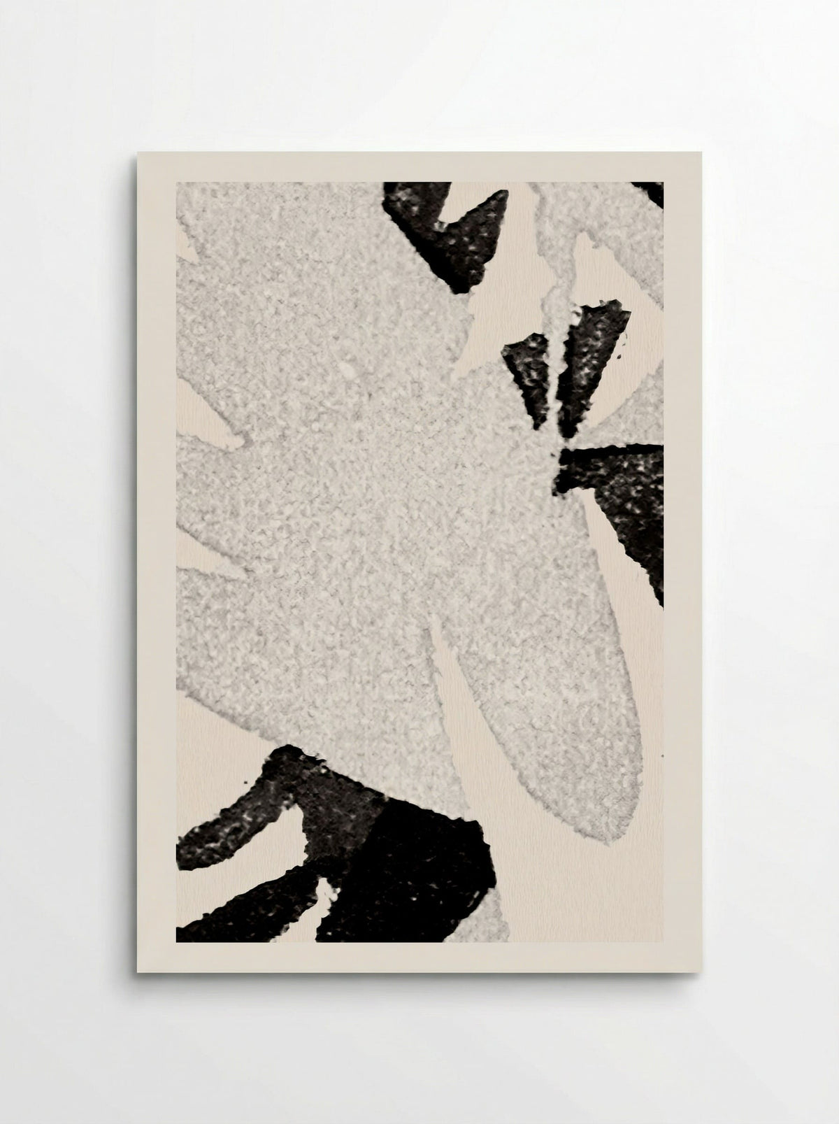 Abstract Composition (Black and White) - Franz Marc - Poster