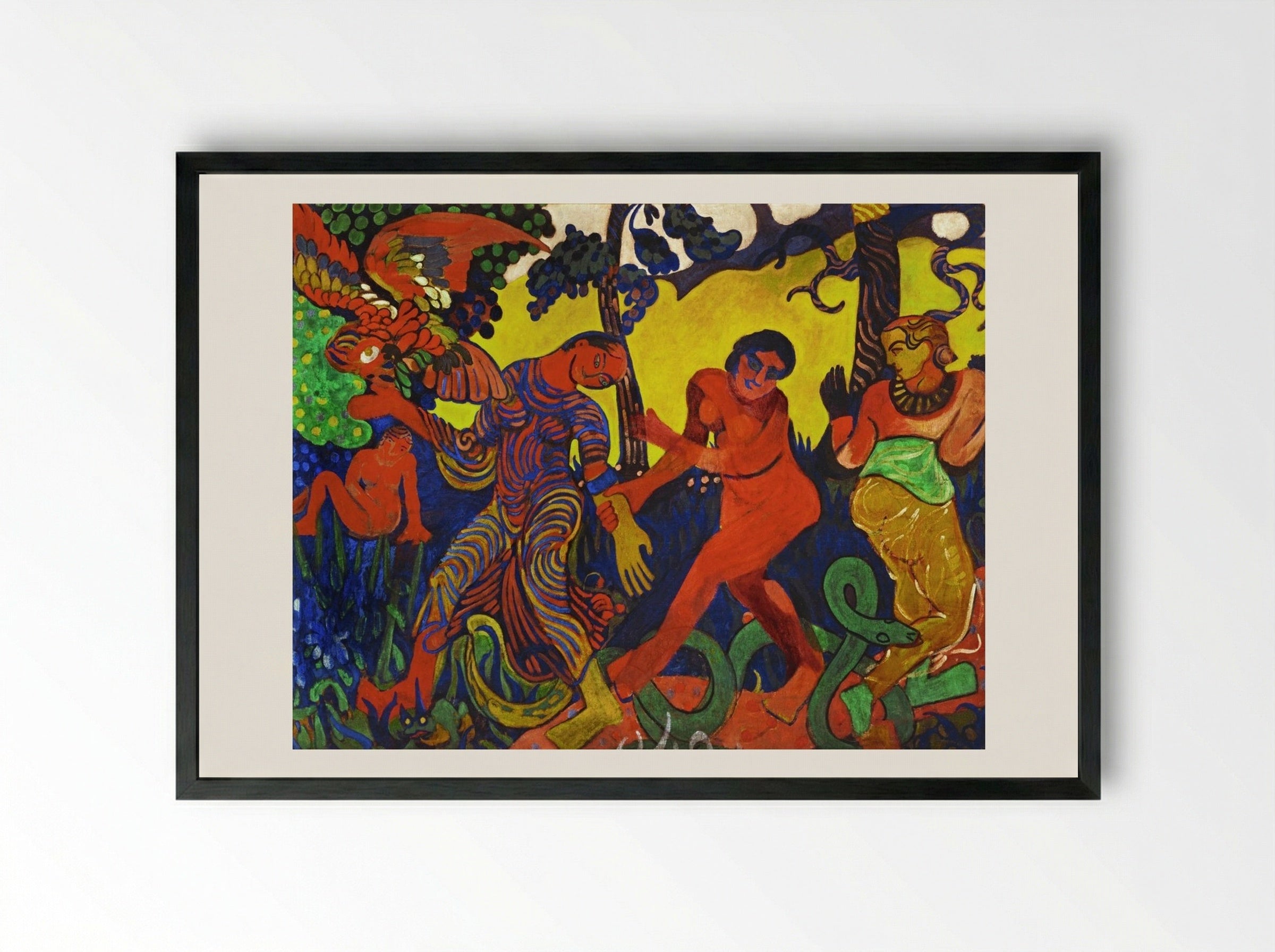 The Dance - André Derain - Framed Print Black