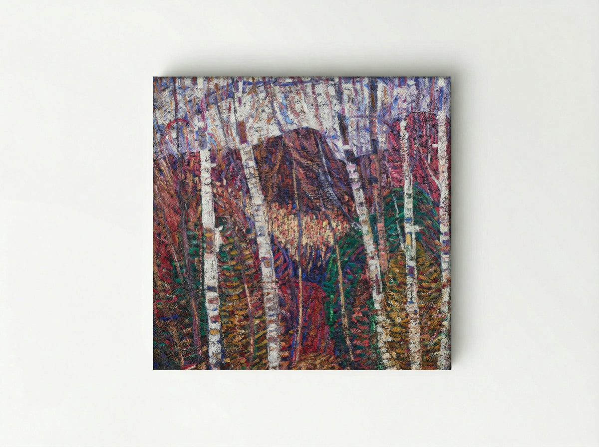 White Birches - Marsden Hartley - Canvas