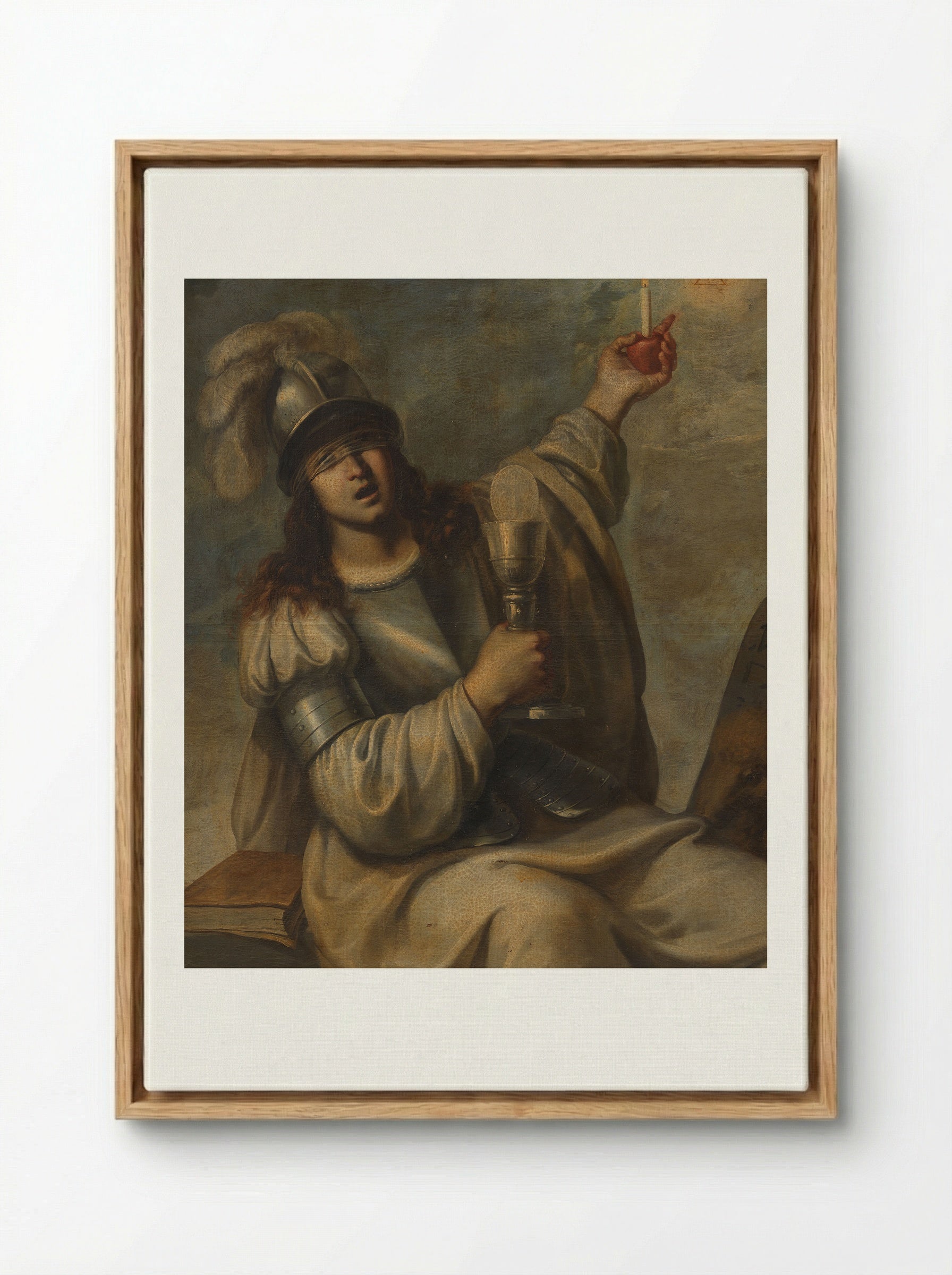 Faith - Guido Reni - Framed Canvas Wood