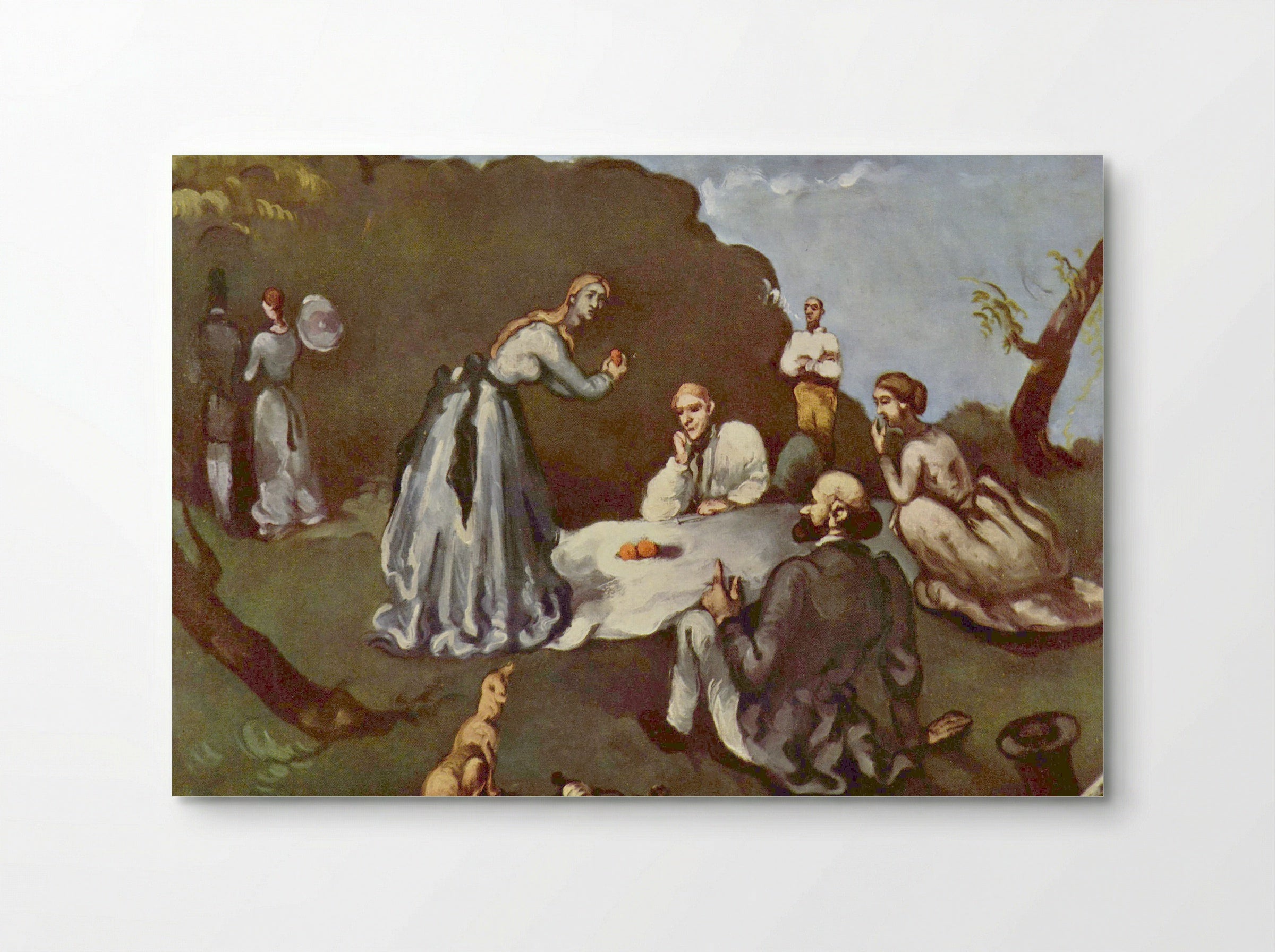 Le Déjeuner sur l'herbe (after Manet) - Paul Cézanne - Poster
