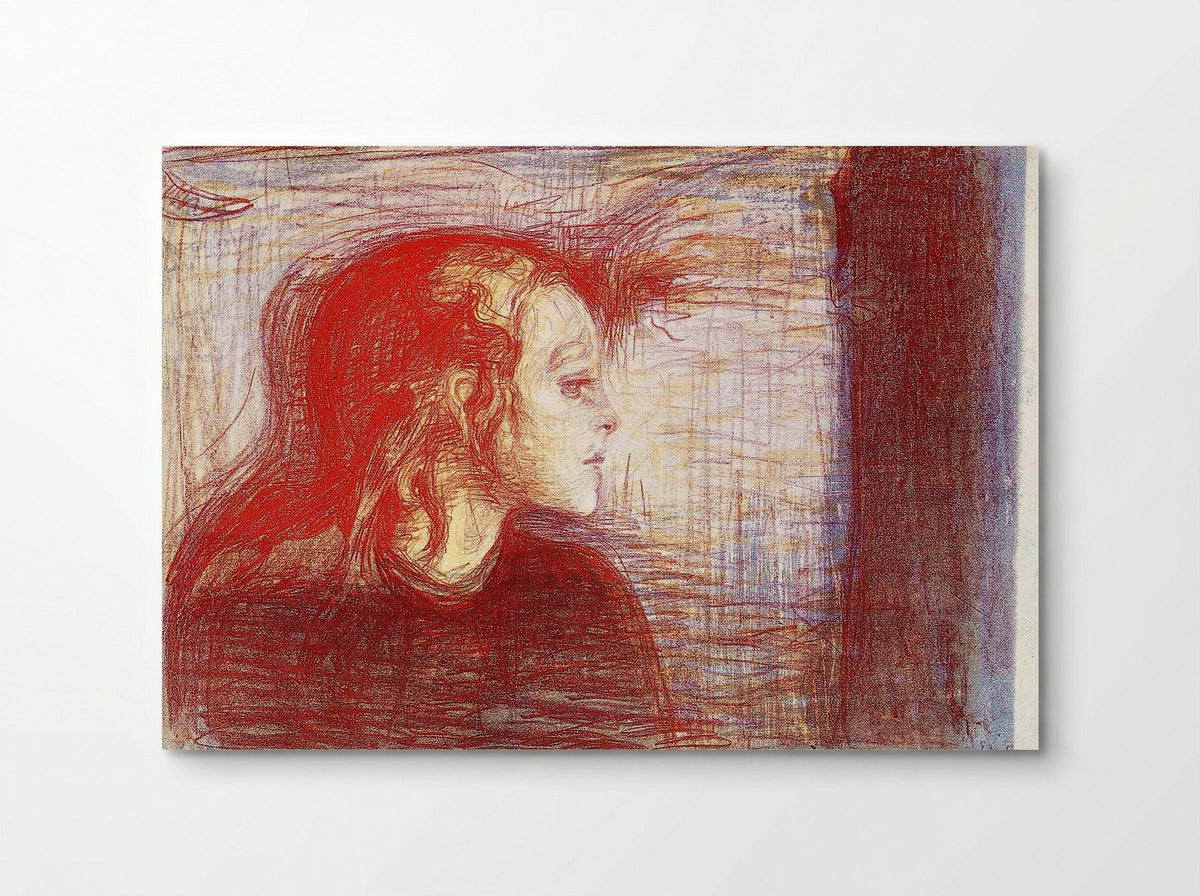 The Sick Child II - Edvard Munch - Poster