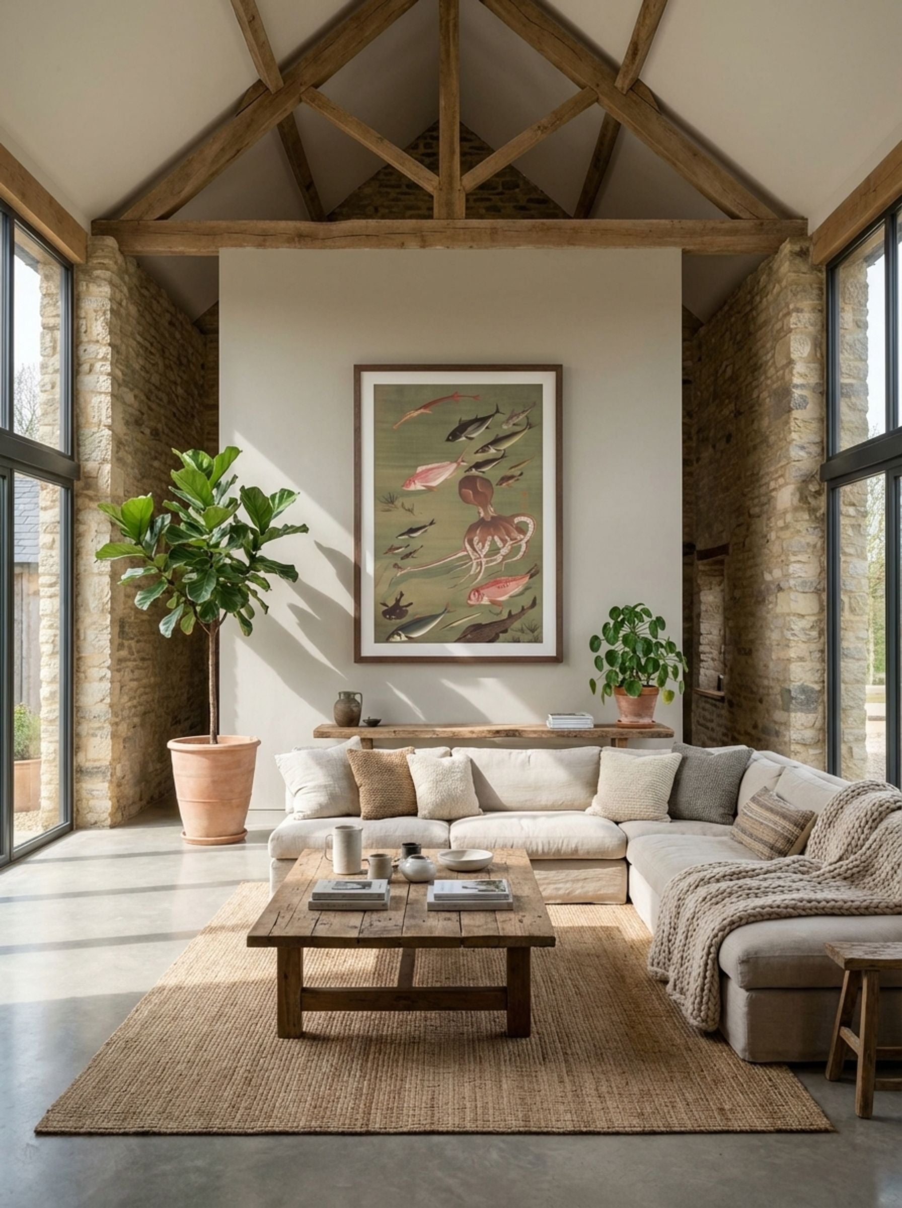 Octopus and Fish - Itō Jakuchū - Lifestyle