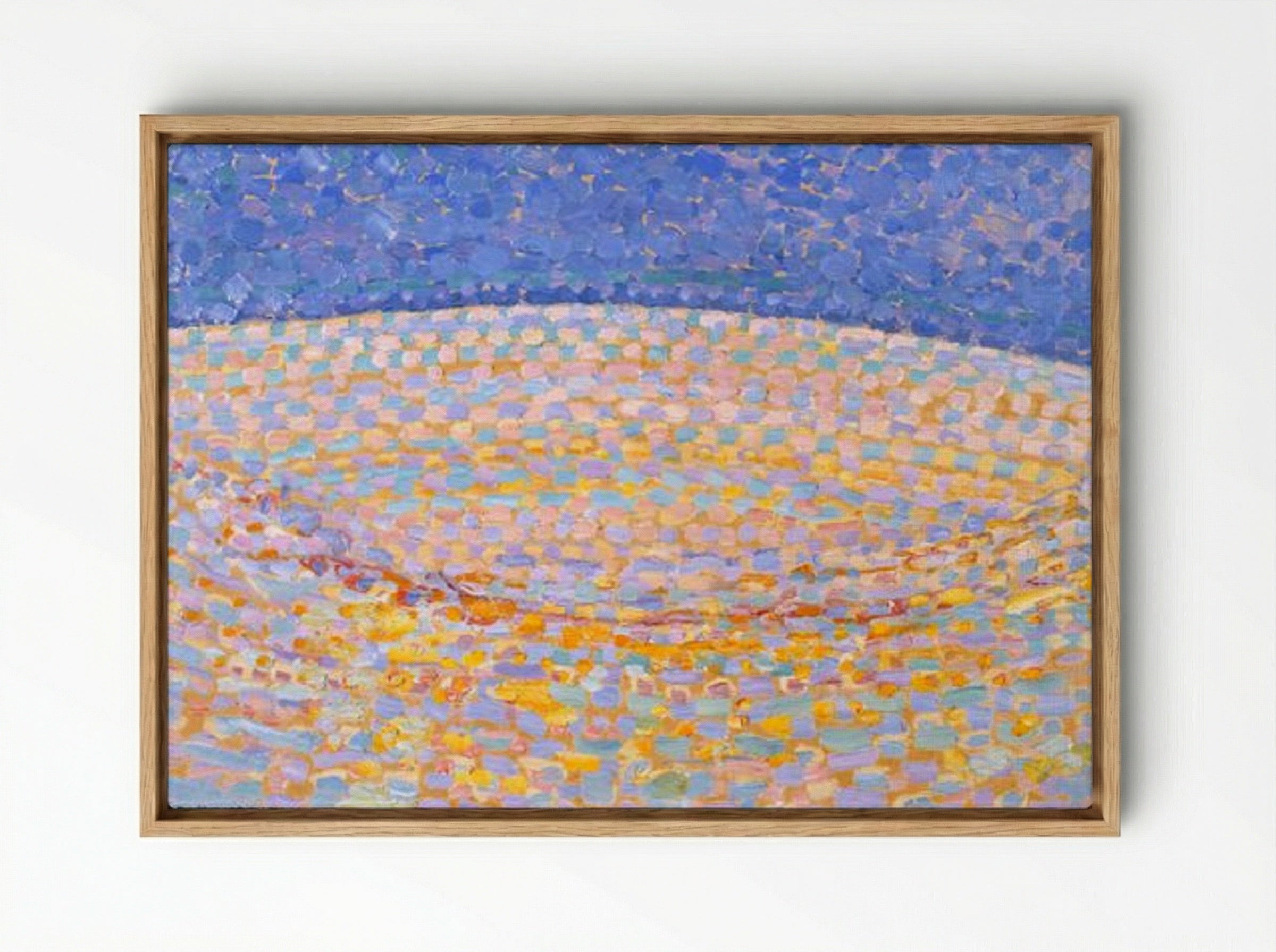 Dune III - Piet Mondrian - Framed Canvas Wood