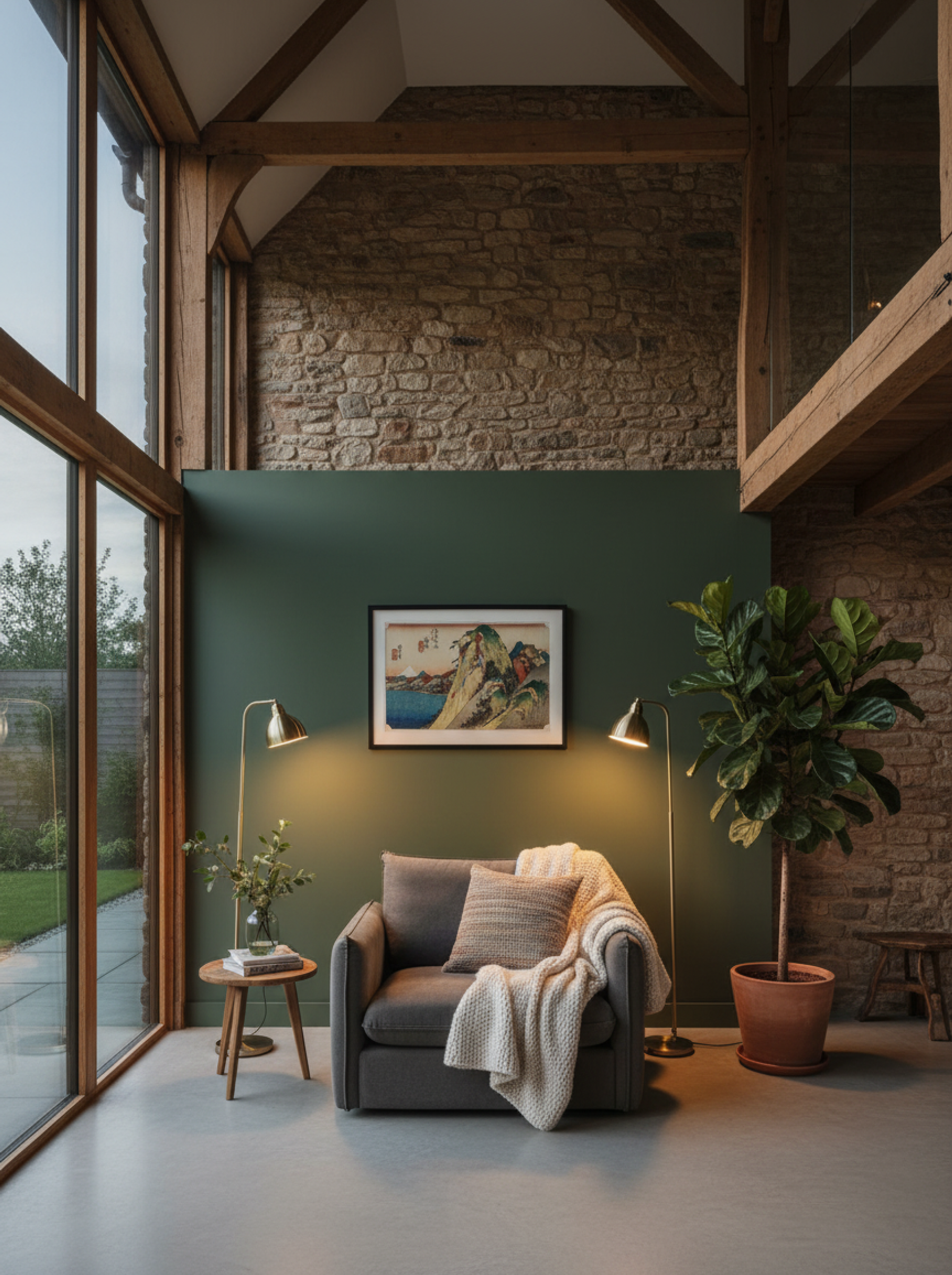 Hakone: View of Lake and Mountain, 10th Station of the Tokaido Road - Katsushika Hokusai - Lifestyle