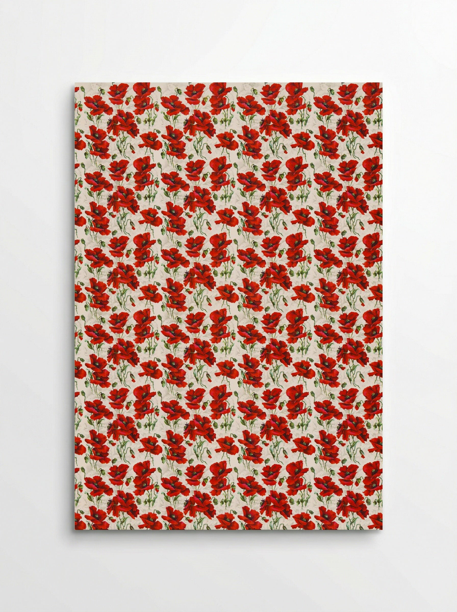 Red Poppy Design - Fine Art Print - Poster