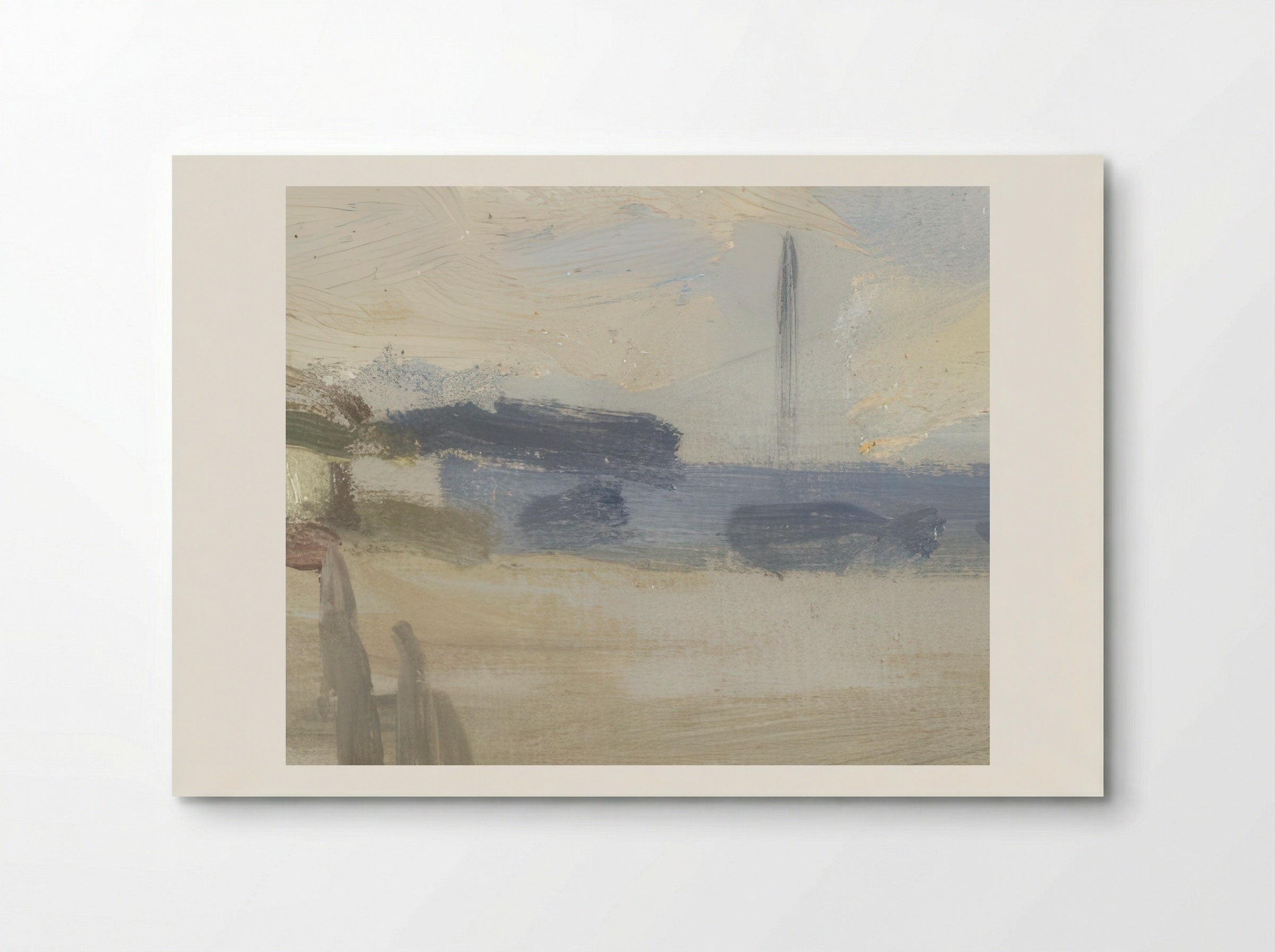The Beach at Trouville - Claude Monet - Poster