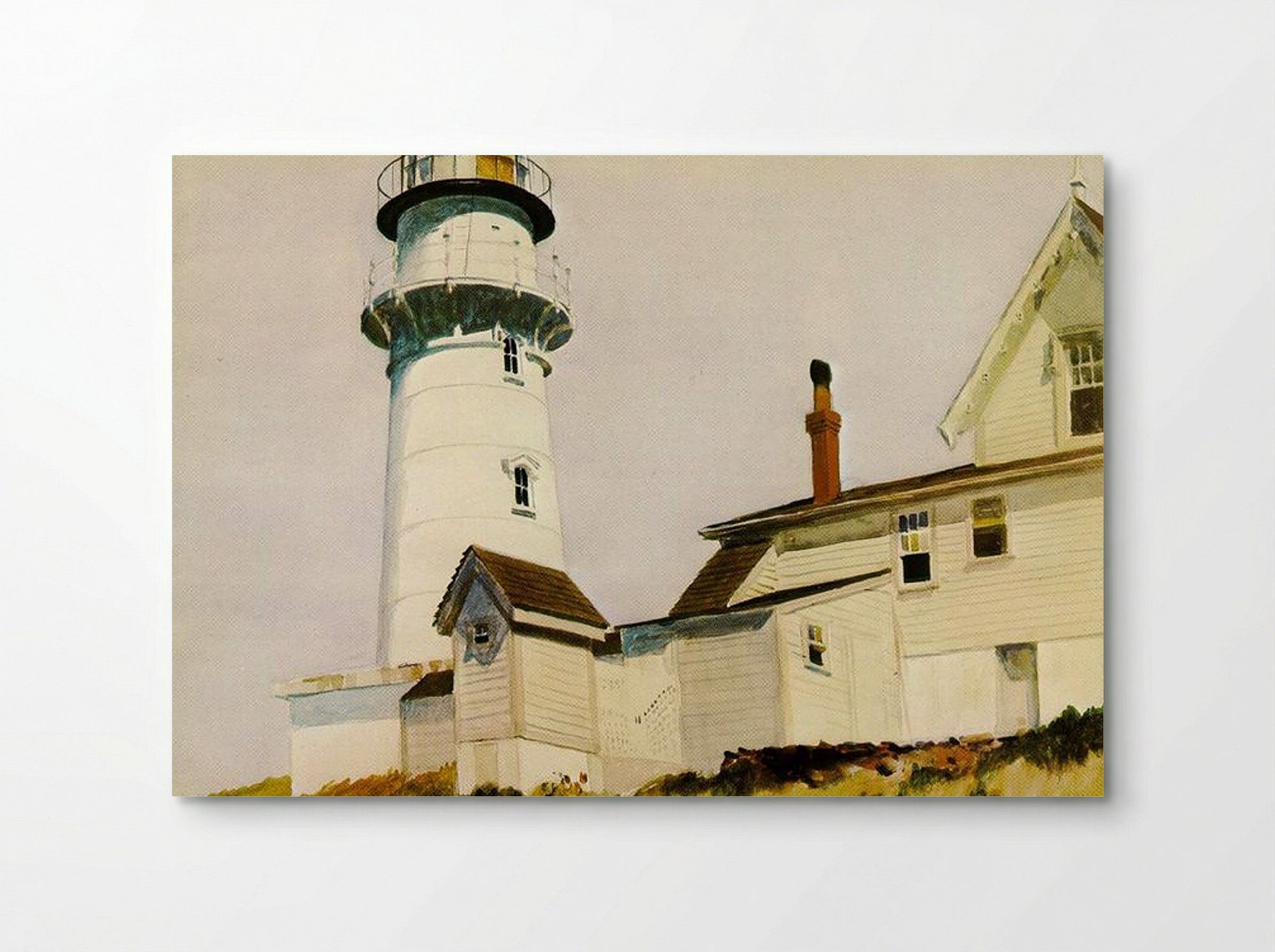Light at Two Lights - Edward Hopper - Poster