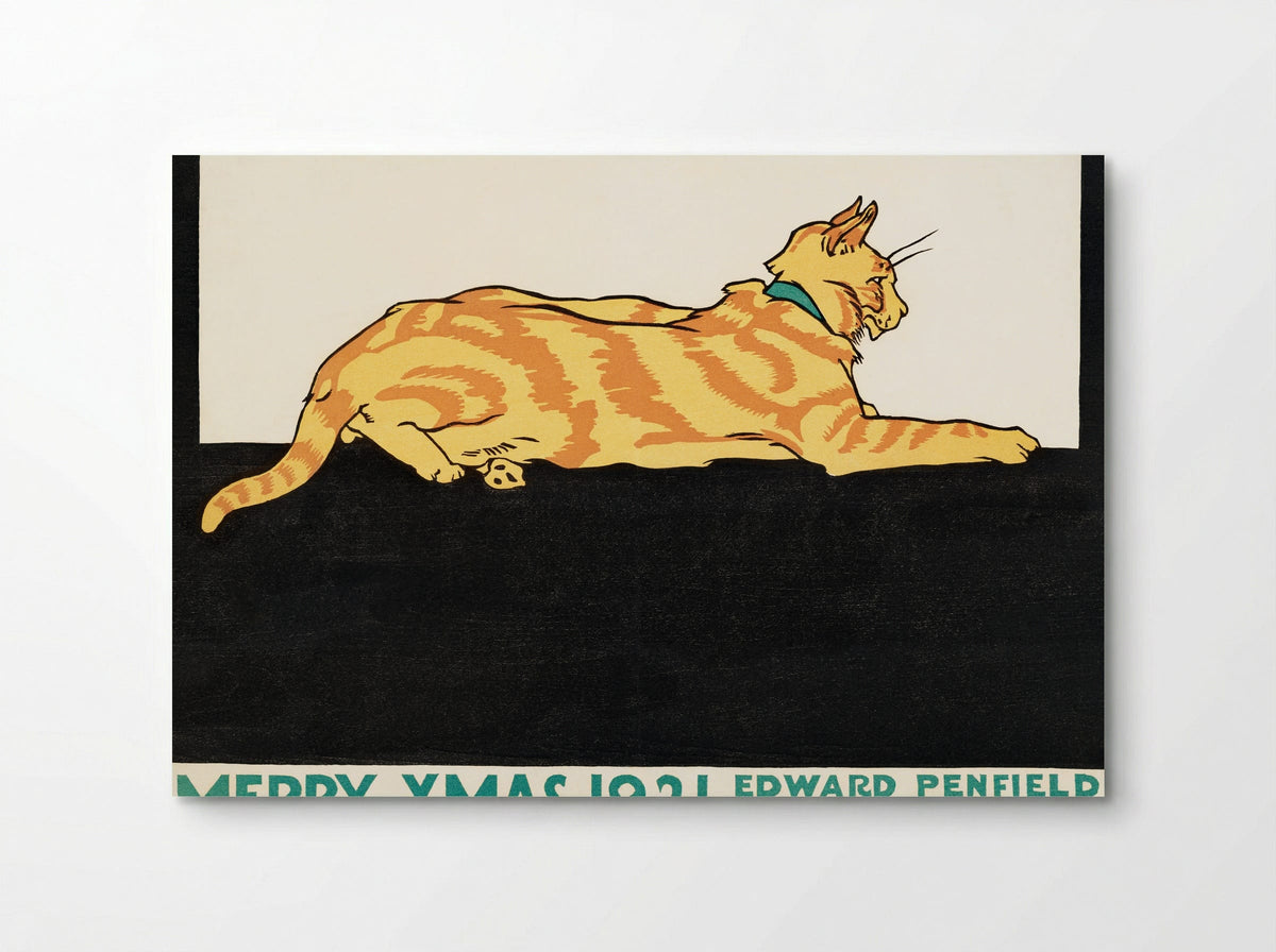 Merry Xmas 1921 - Edward Penfield - Poster