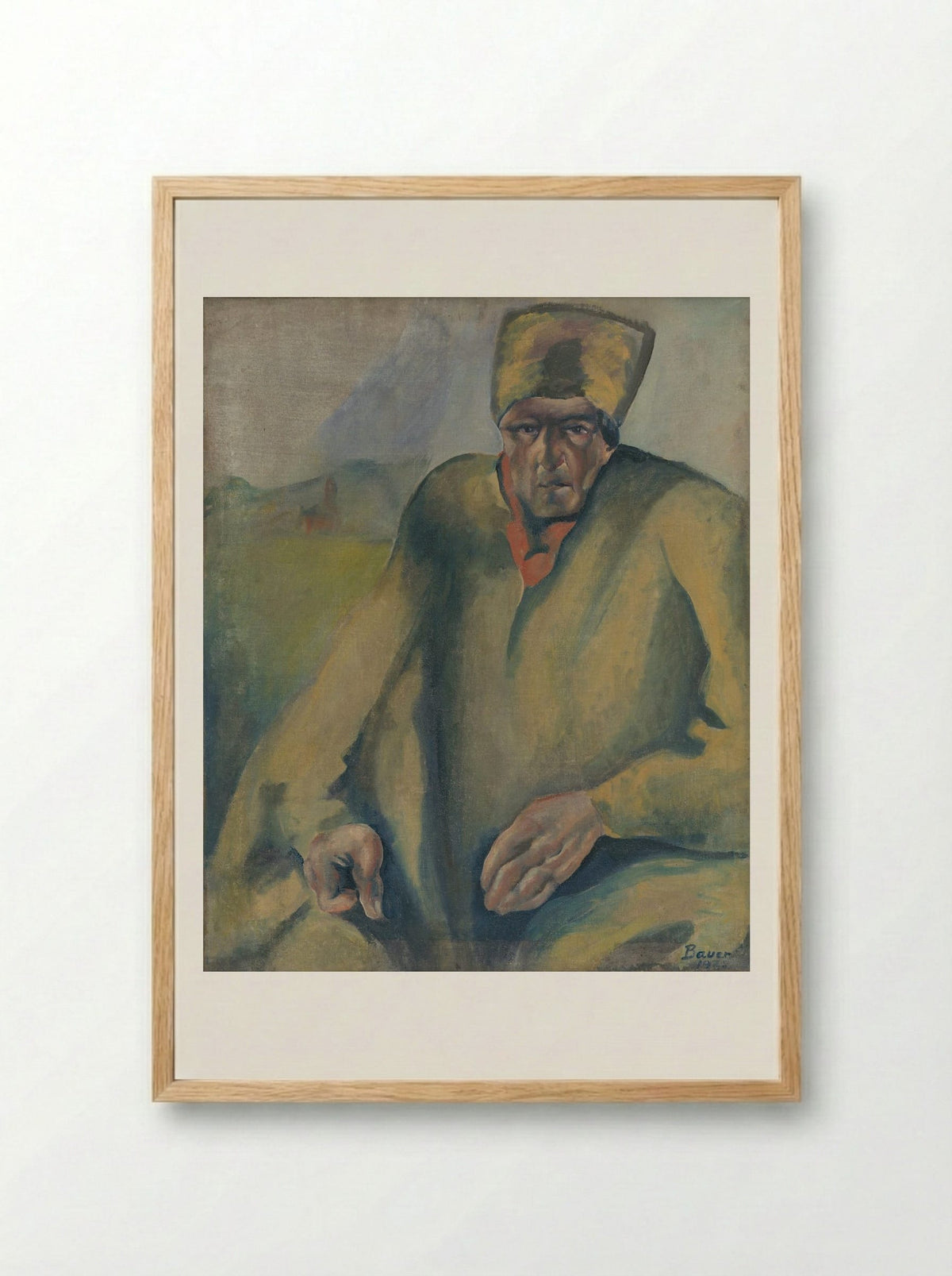 Agitator - Konstantin Bauer - Framed Print Wood