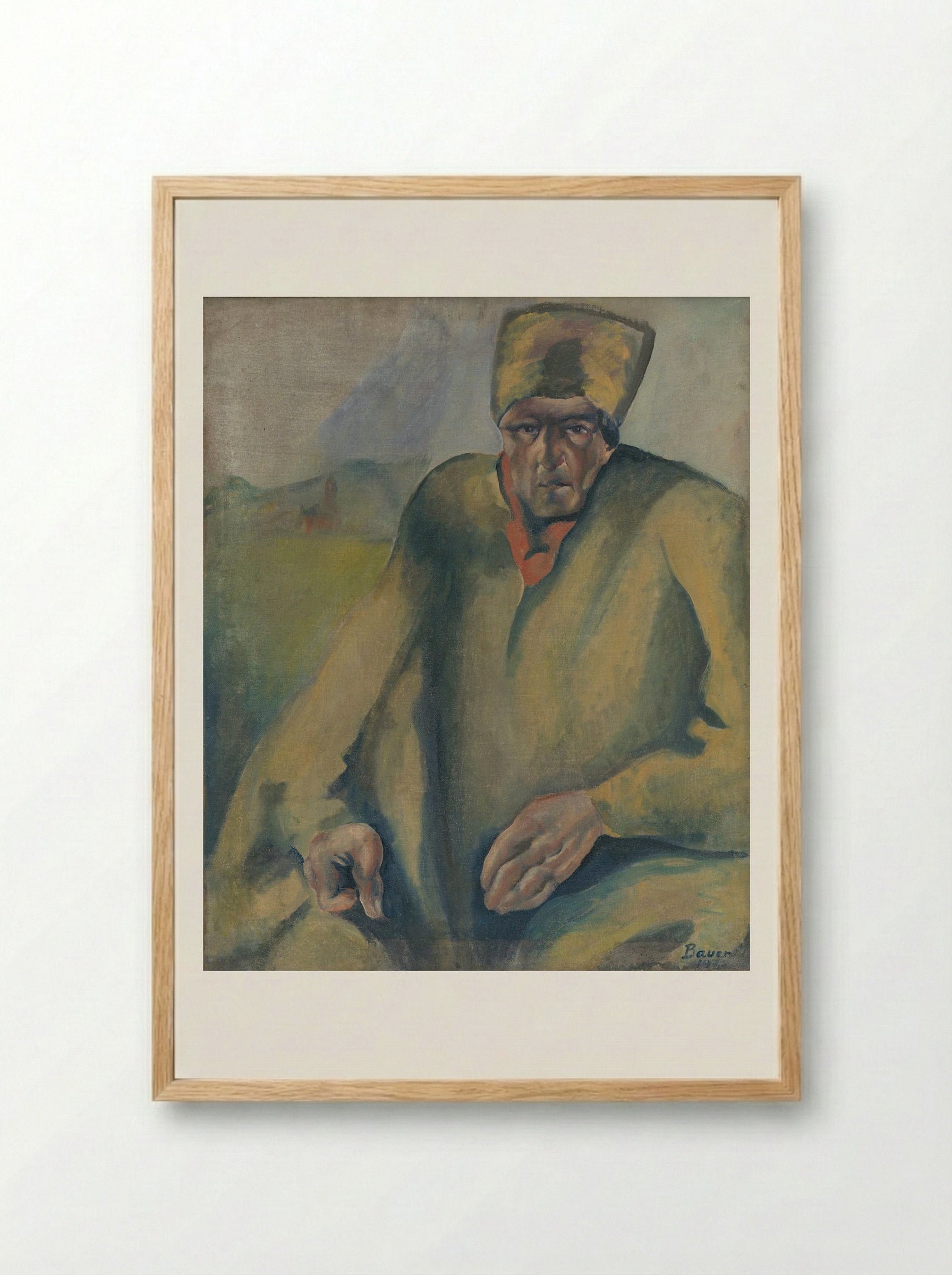 Agitator - Konstantin Bauer - Framed Print Wood
