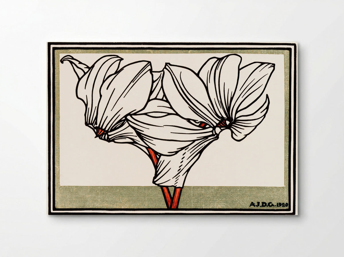 Cyclamen - Julie de Graag - Poster