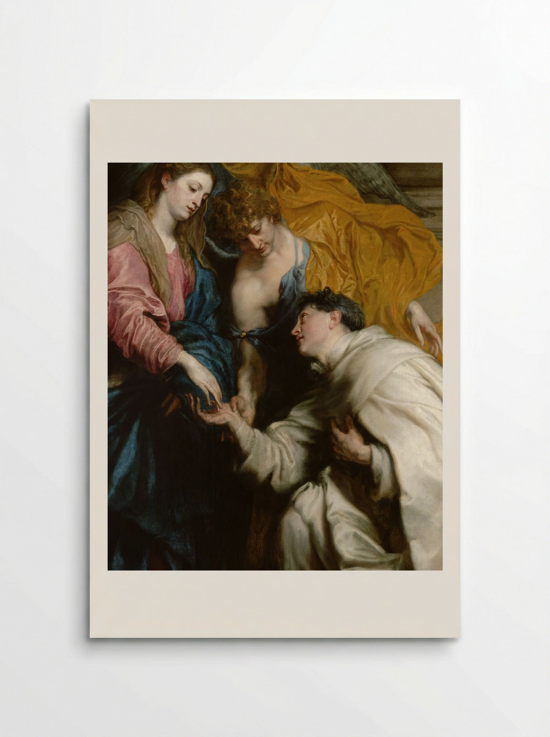 The Vision of the Blessed Hermann Joseph - Anthony van Dyck - Poster