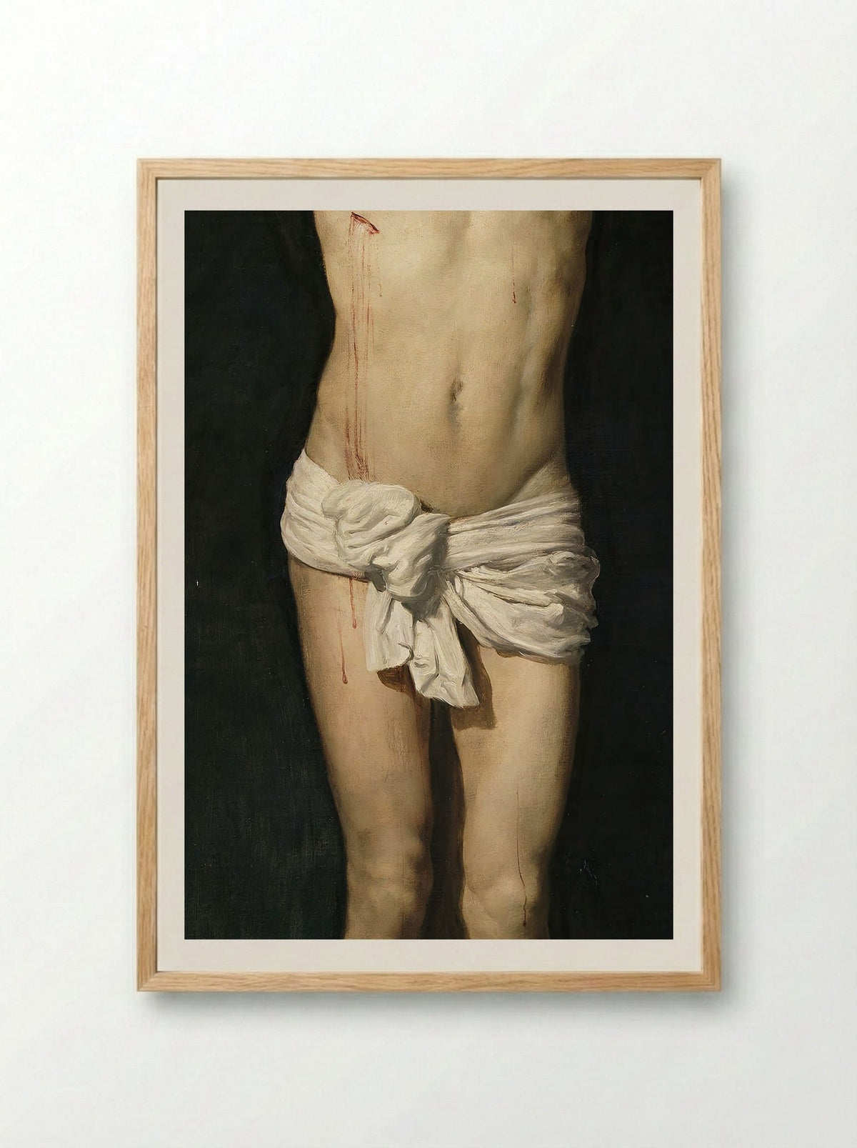 Christ Crucified - Diego Velázquez - Framed Print Wood