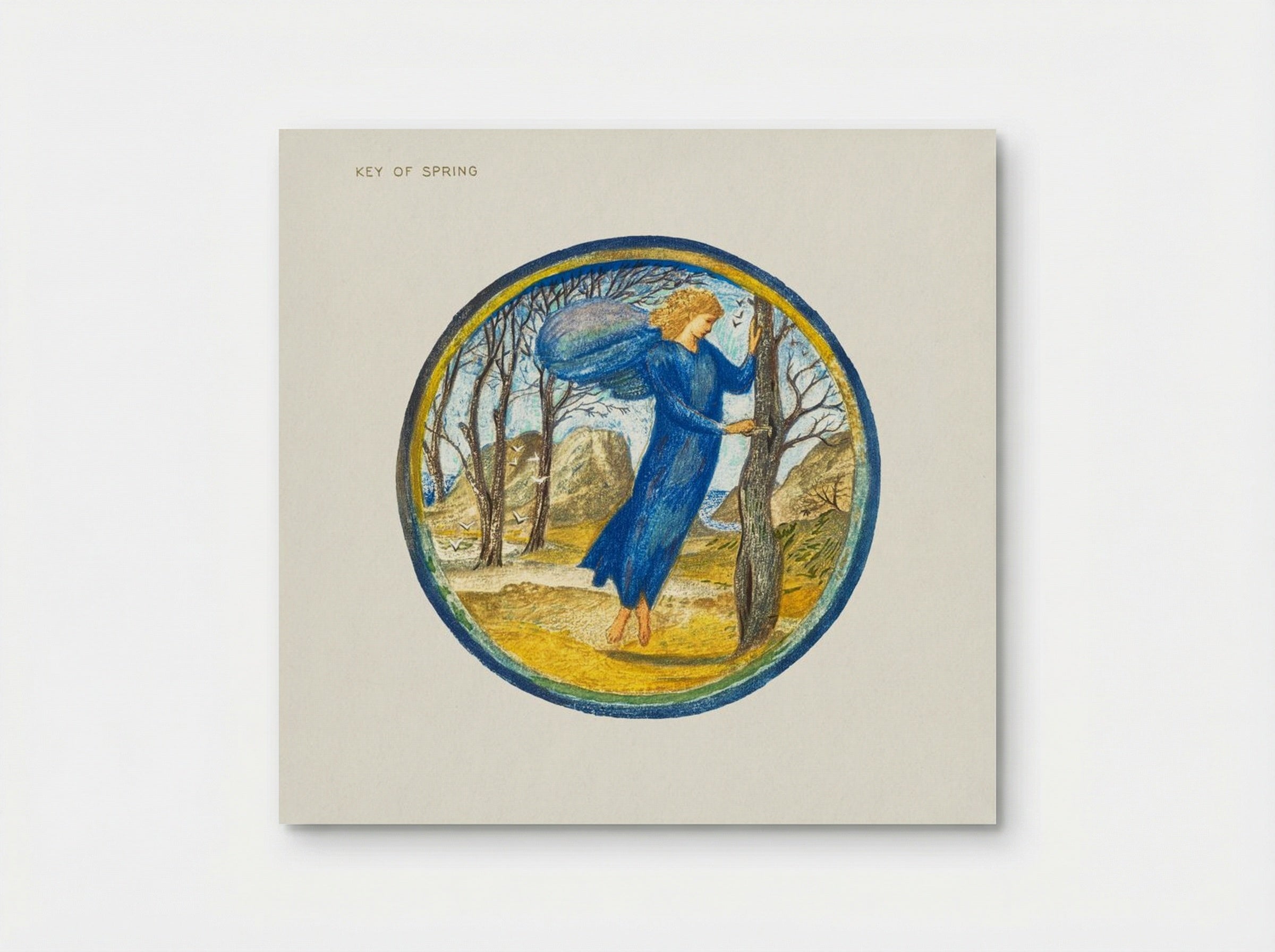 Key of Spring - Edward Burne-Jones - Poster