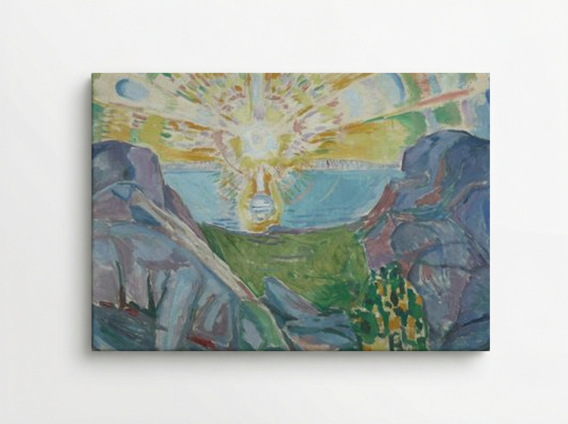 The Sun - Edvard Munch - Canvas
