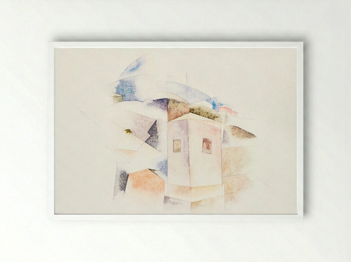 Bermuda No. 4 - Charles Demuth - Framed Print White
