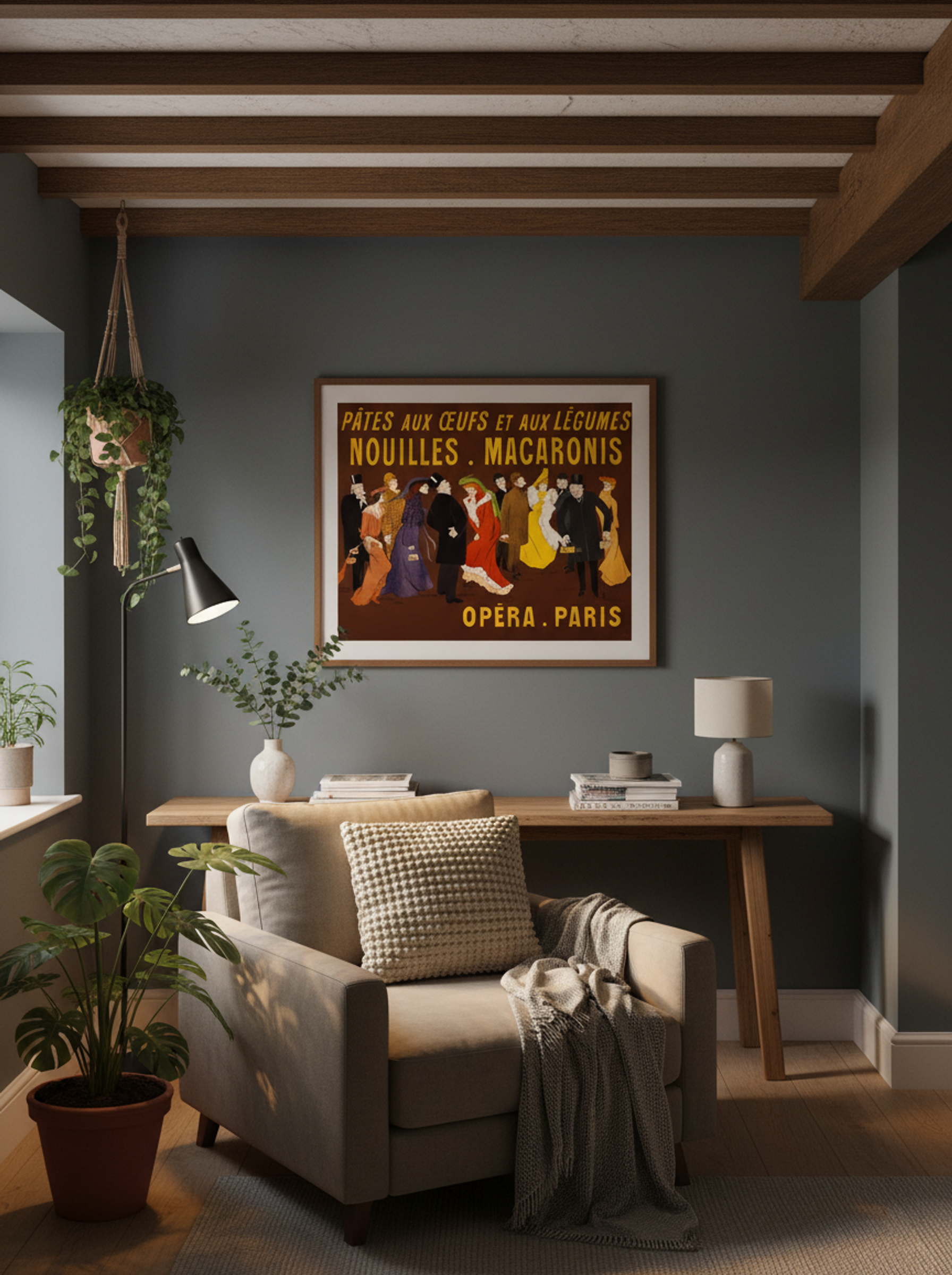 Célébrités tenant des paquets de pâtes (Opera, Paris) - Leonetto Cappiello - Lifestyle