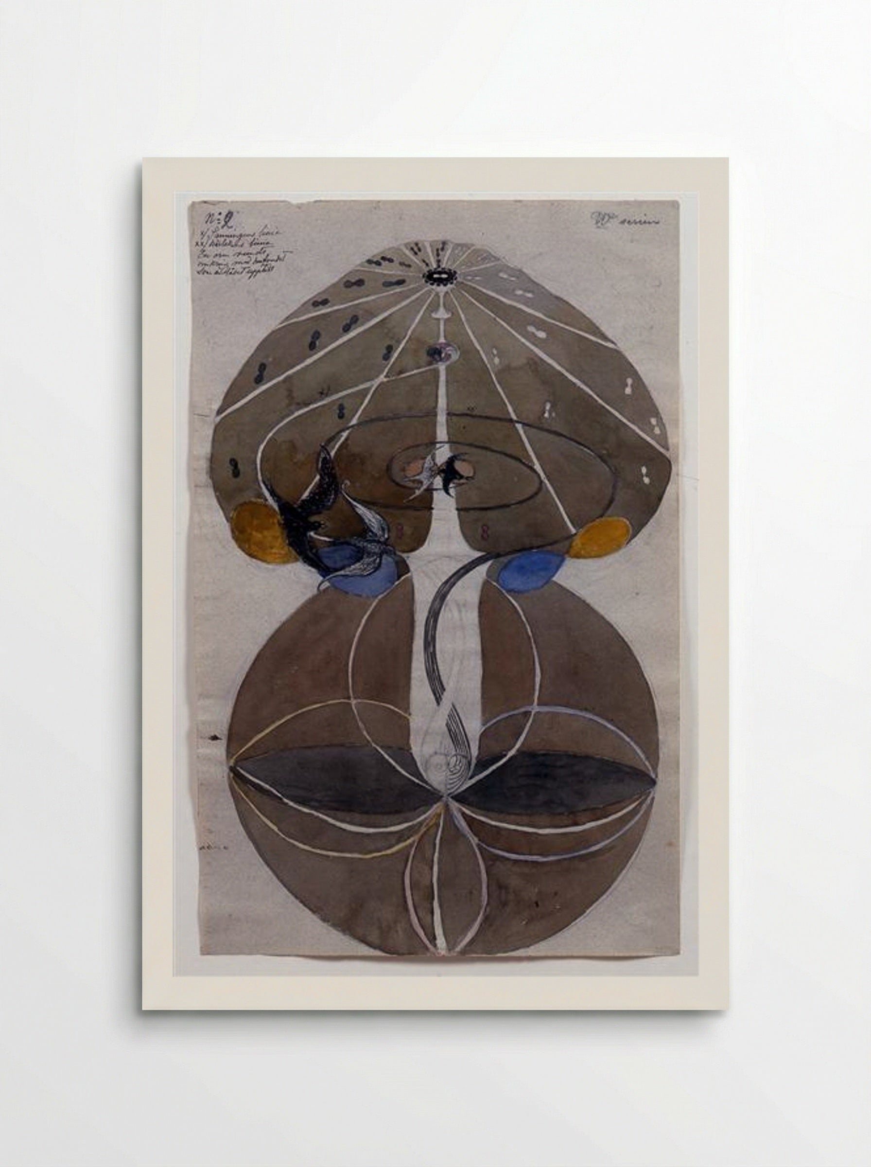 Tree of Knowledge No. 2, Series W - Hilma af Klint - Poster