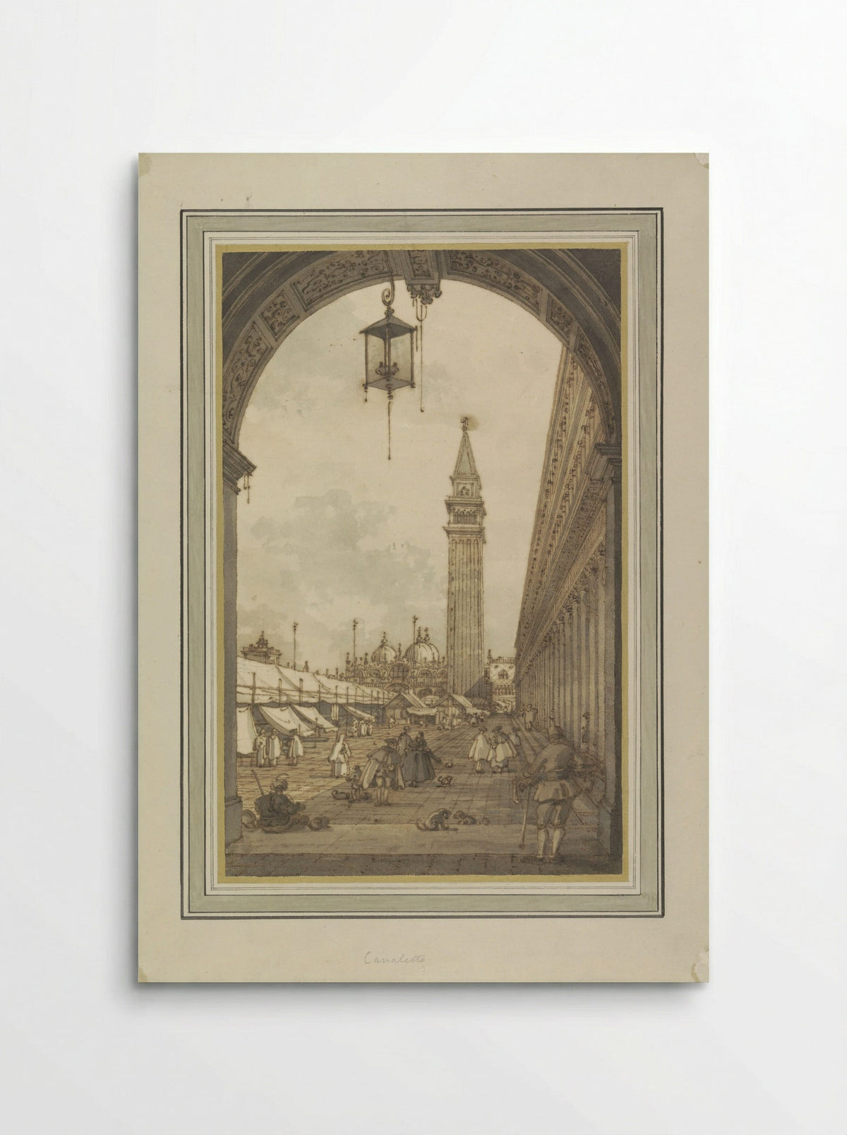 Piazza San Marco, Venice, Seen from the Southwest - Canaletto - Poster