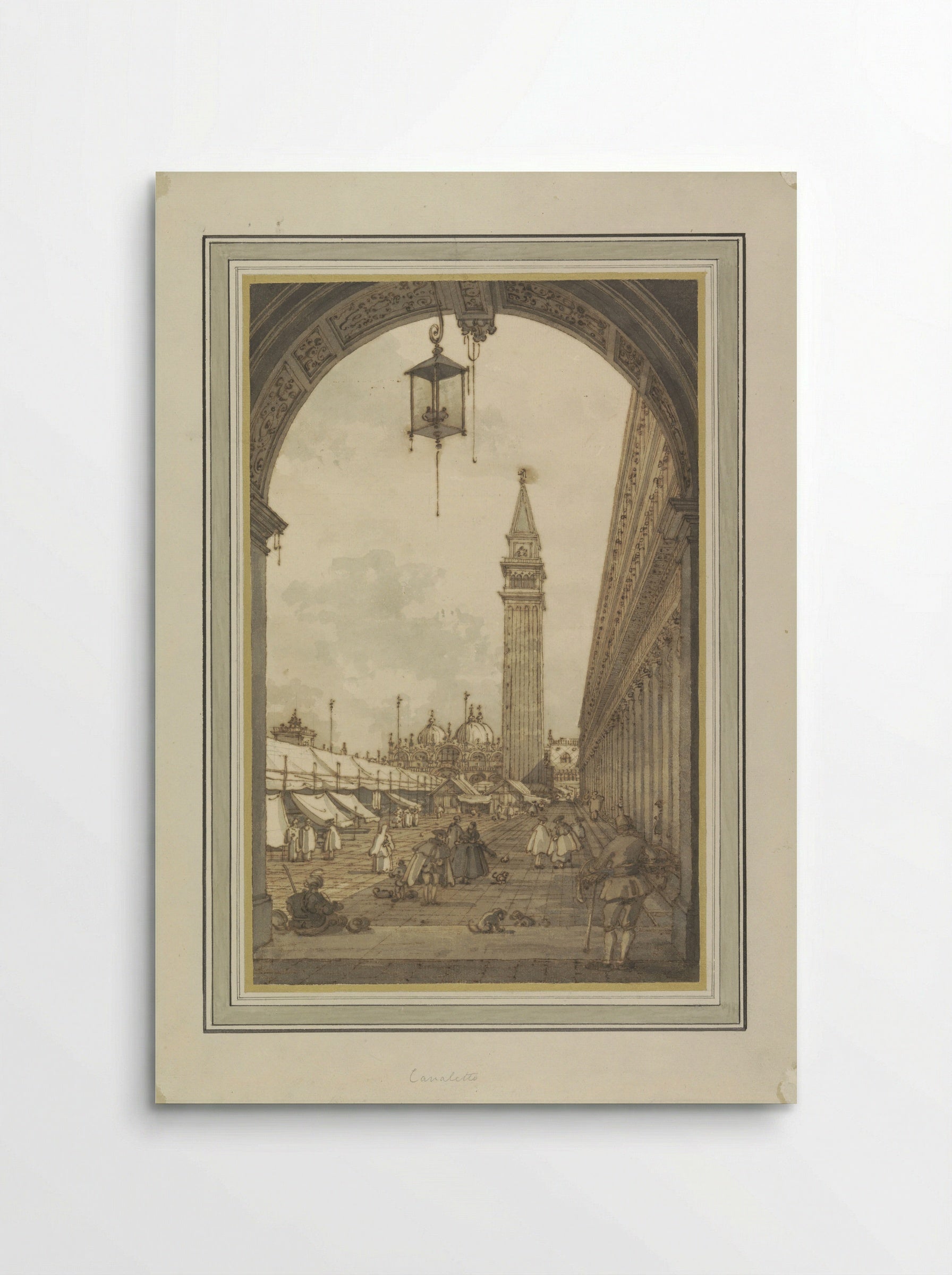 Piazza San Marco, Venice, Seen from the Southwest - Canaletto - Poster