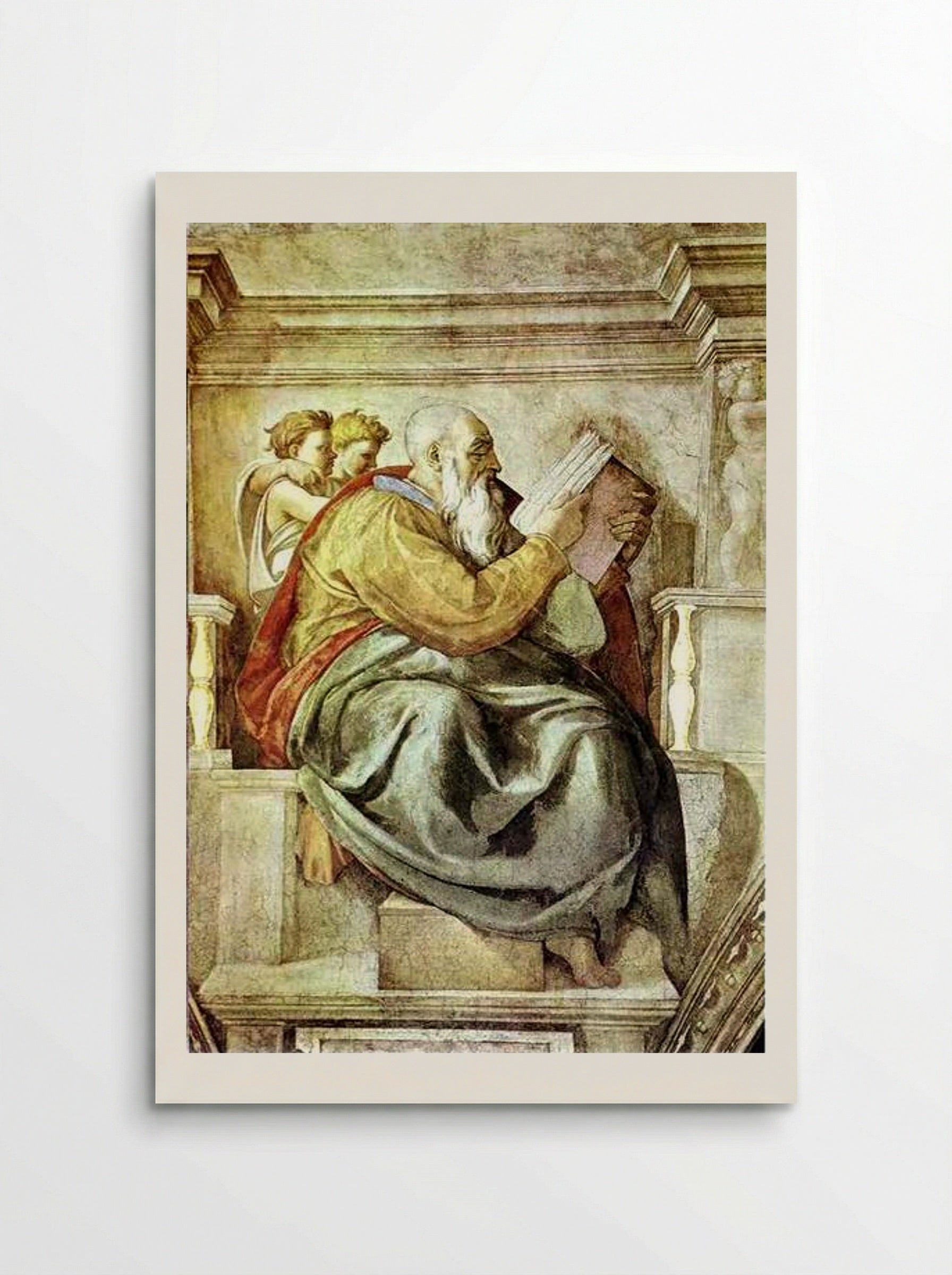 The Prophet Zechariah - Michelangelo - Poster