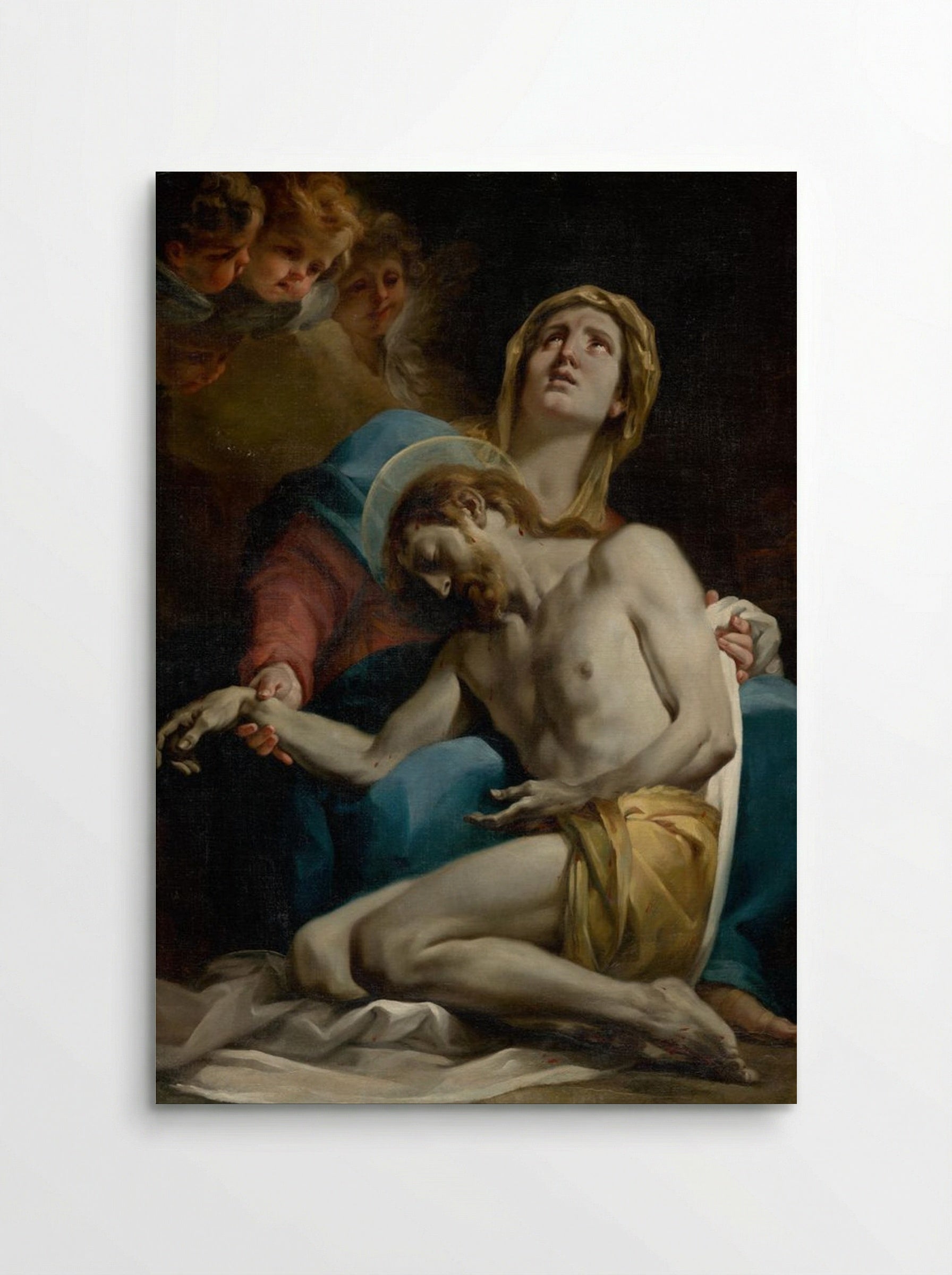 Pietà - Corrado Giaquinto - Poster