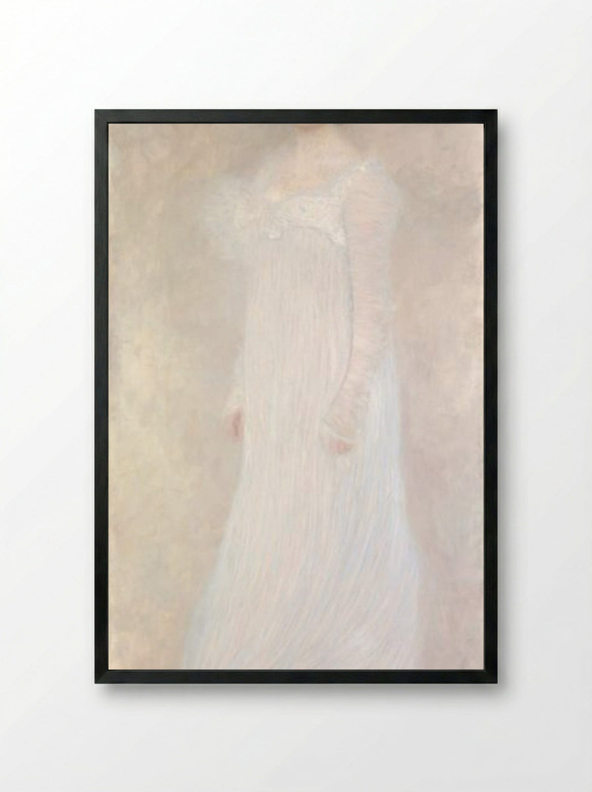 Serena Pulitzer Lederer - Gustav Klimt - Framed Print Black