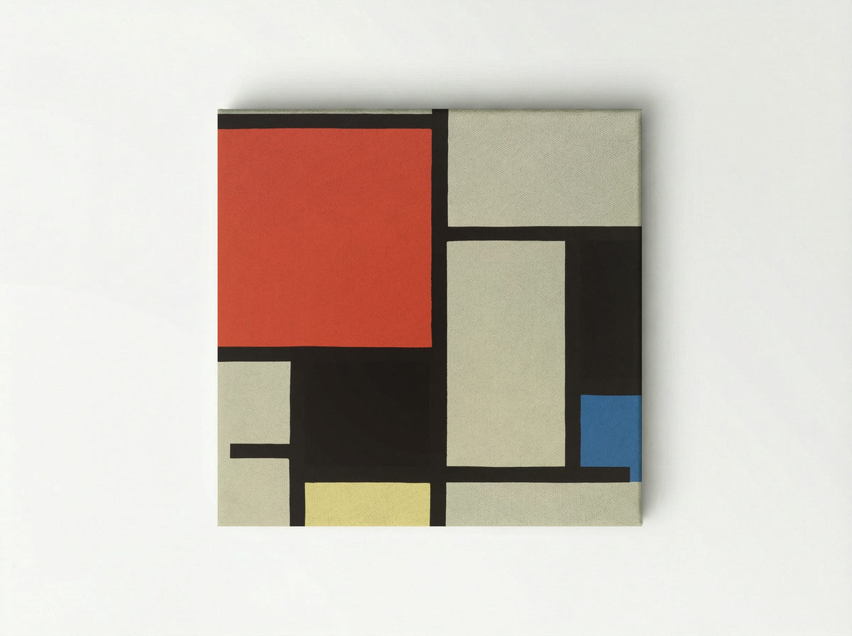Composition with Red, Blue and Yellow - Piet Mondrian - Canvas