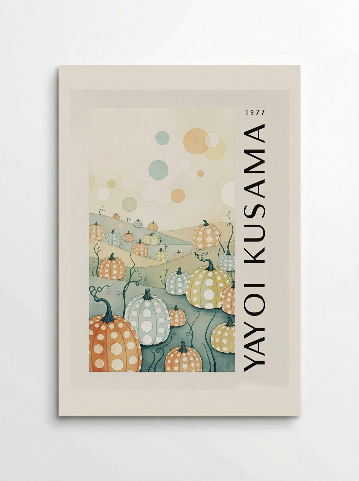 Pumpkins - Yayoi Kusama - Poster