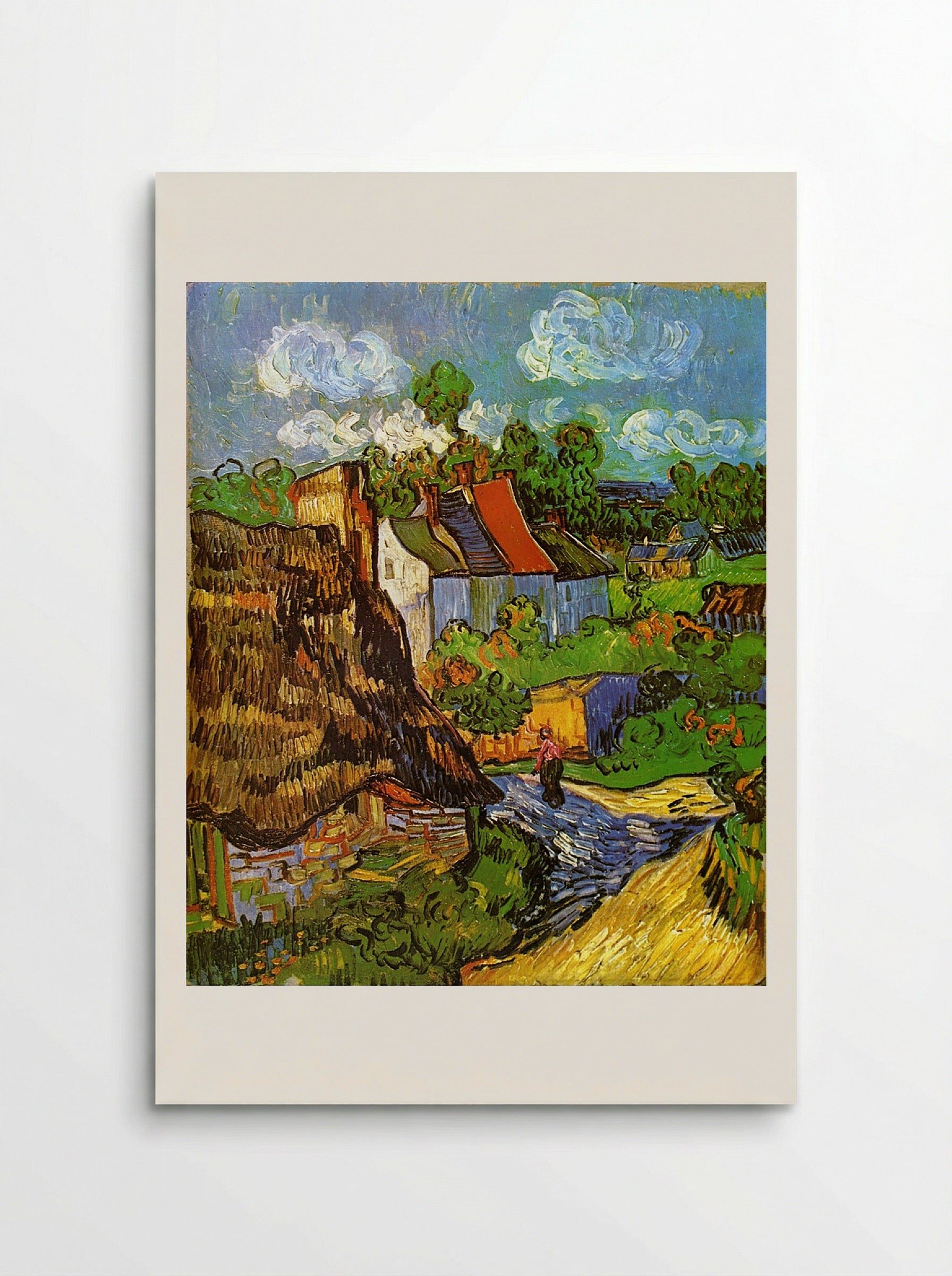 Houses at Auvers - Vincent van Gogh - Poster
